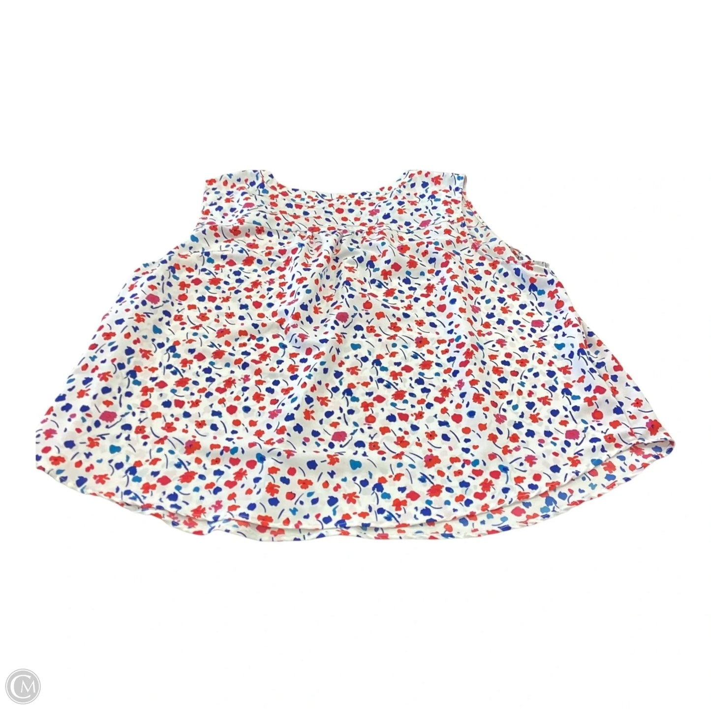 Top Sleeveless By Clothes Mentor In Floral Print, Size: 3x