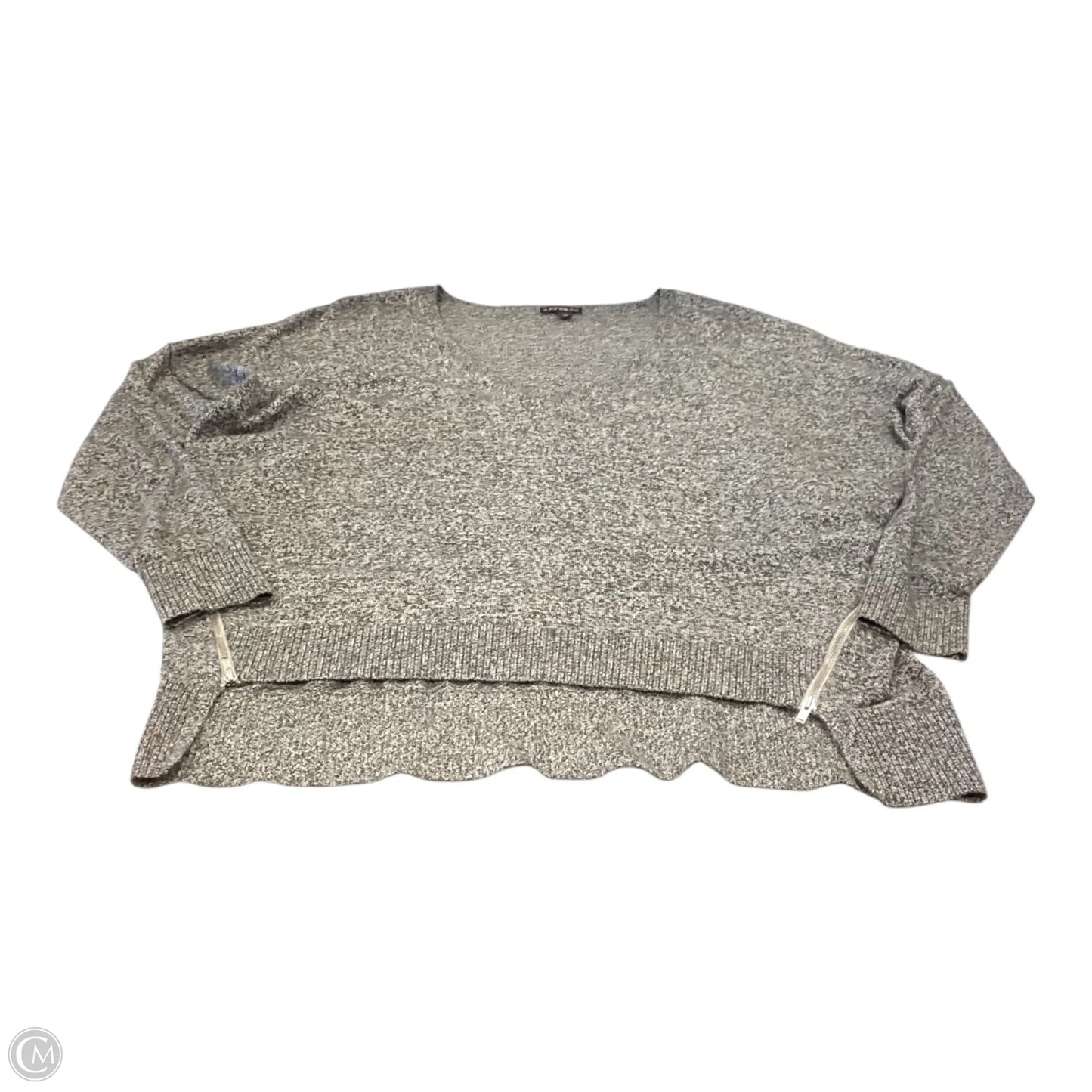 Sweater By Express In Grey, Size: S