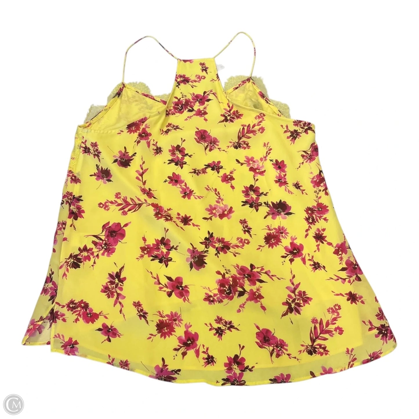 Tank Top By Cma In Yellow, Size: L