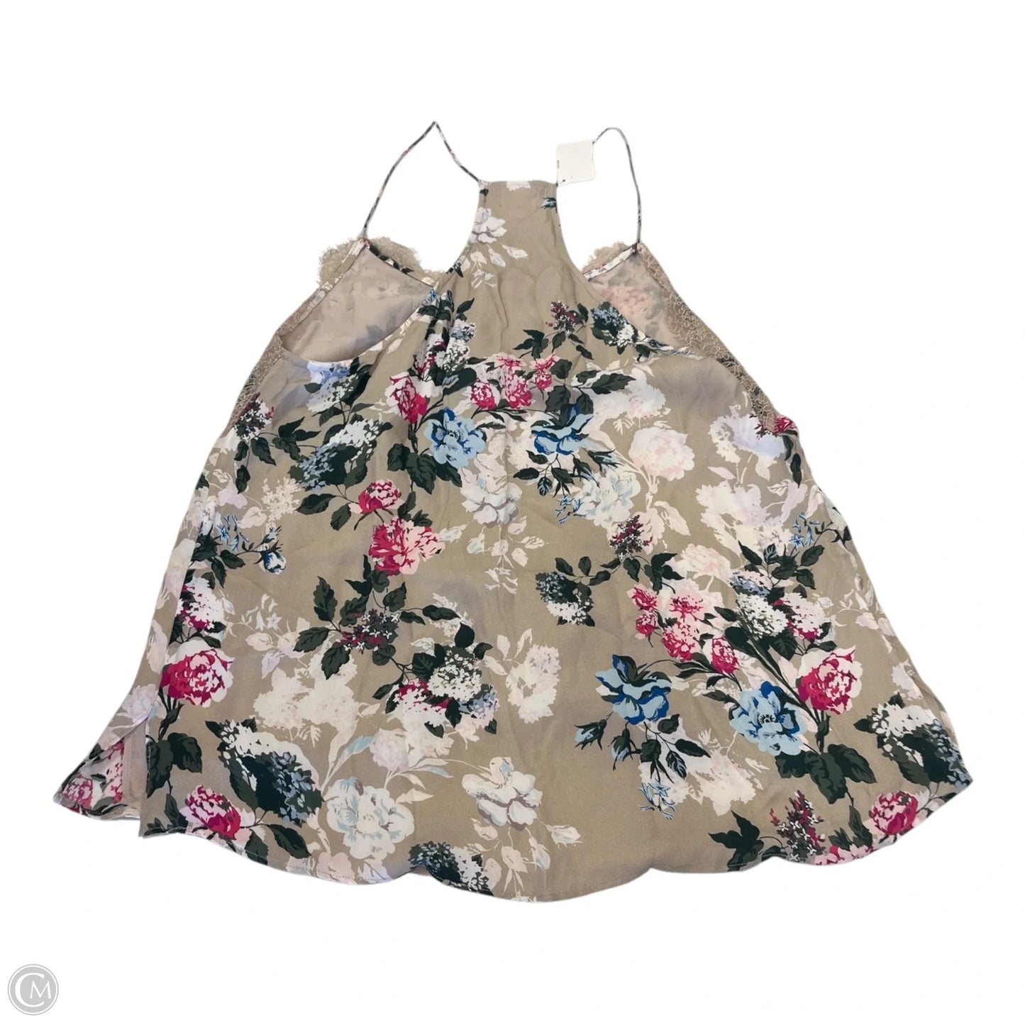 Tank Top By Cma In Floral Print, Size: L