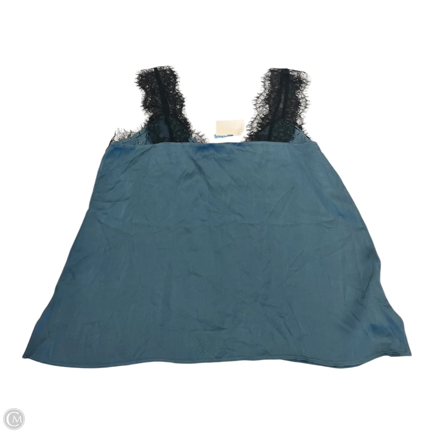 Top Sleeveless By Cma In Black & Blue, Size: L