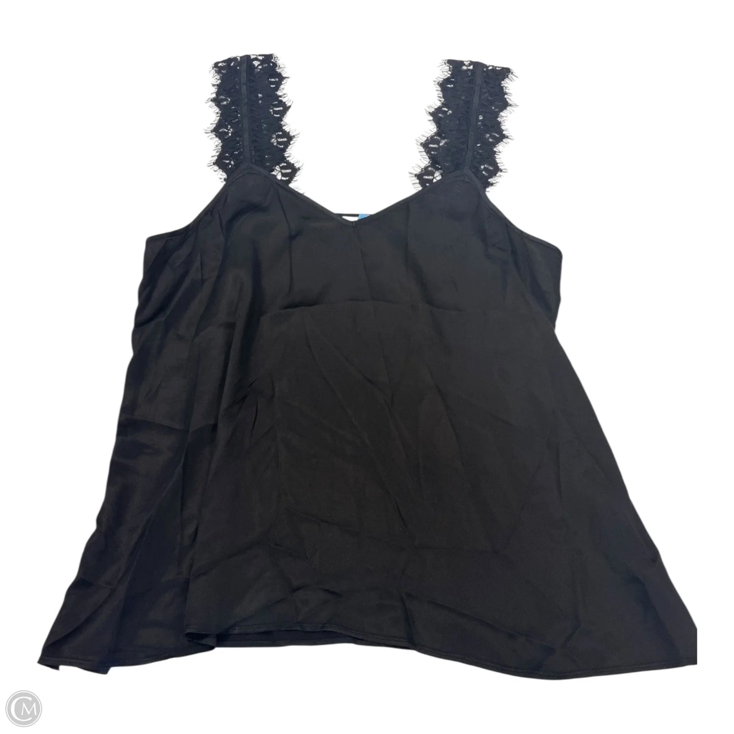 Top Sleeveless By Cma In Black, Size: L