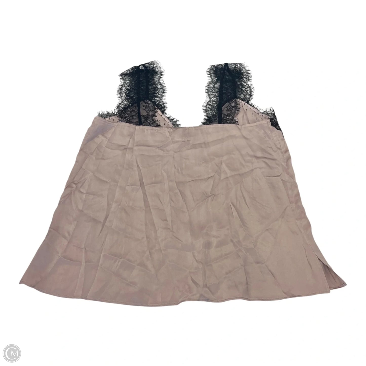Top Sleeveless By Cma In Black & Purple, Size: L