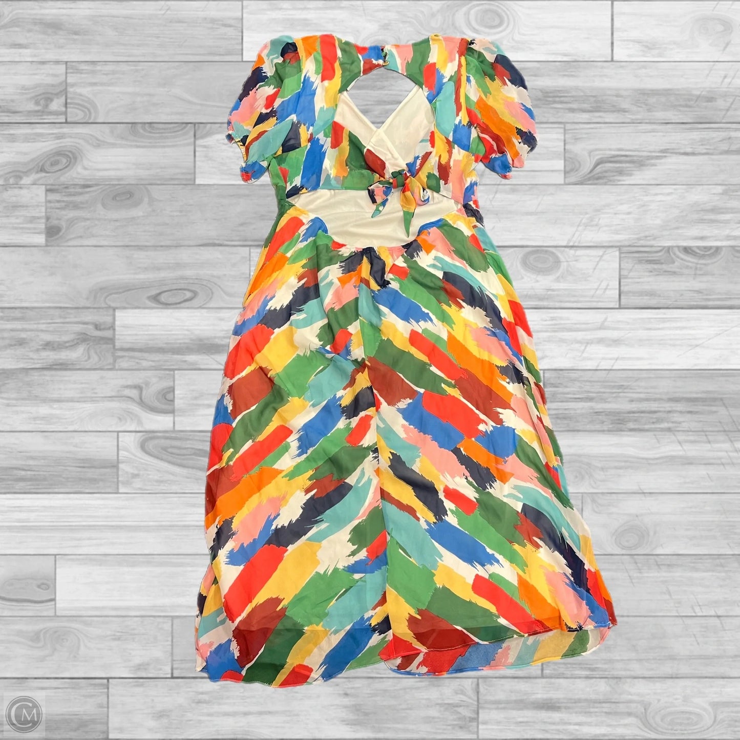 Dress Casual Maxi By Clothes Mentor In Multi-colored, Size: 16