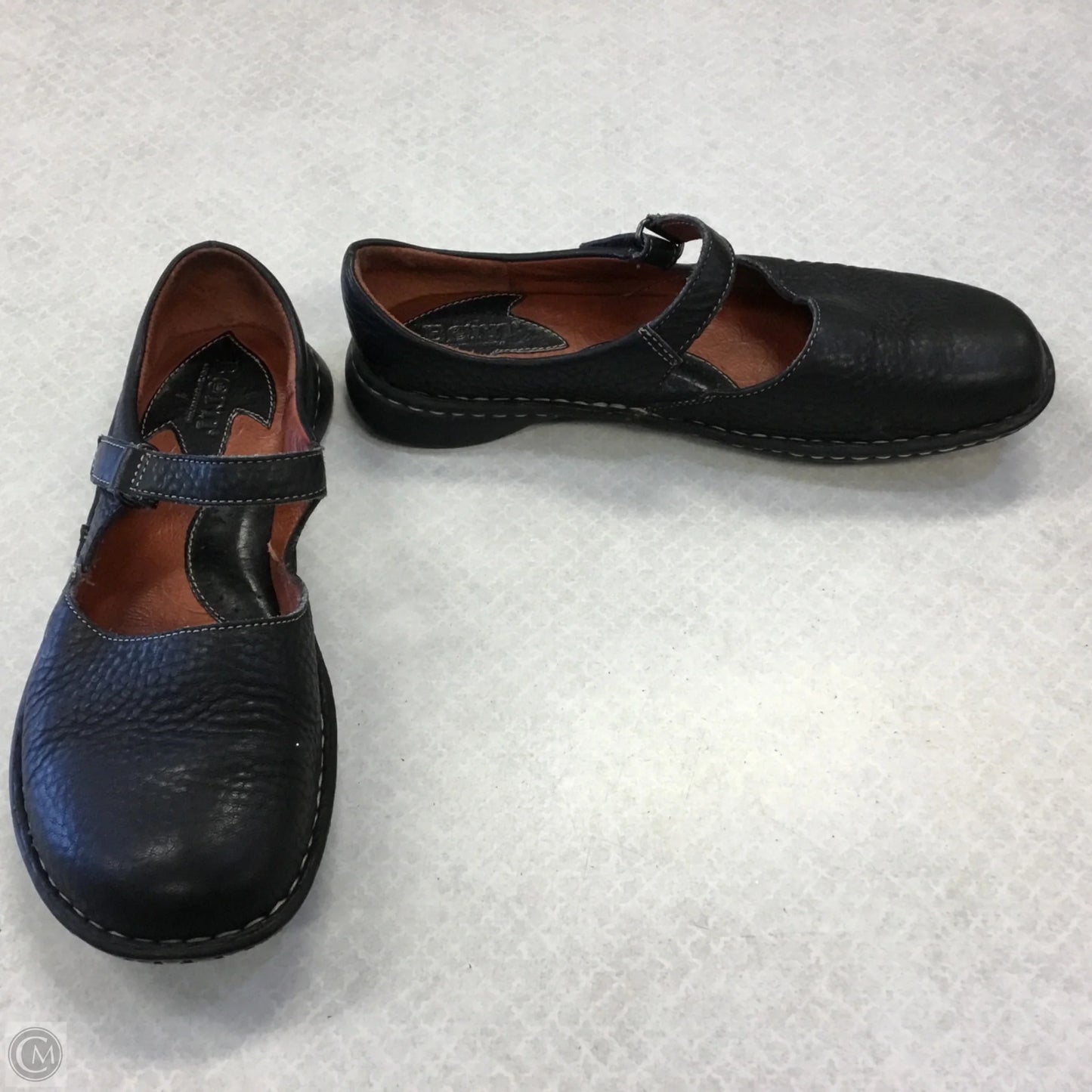 Shoes Flats By Born In Black, Size: 8