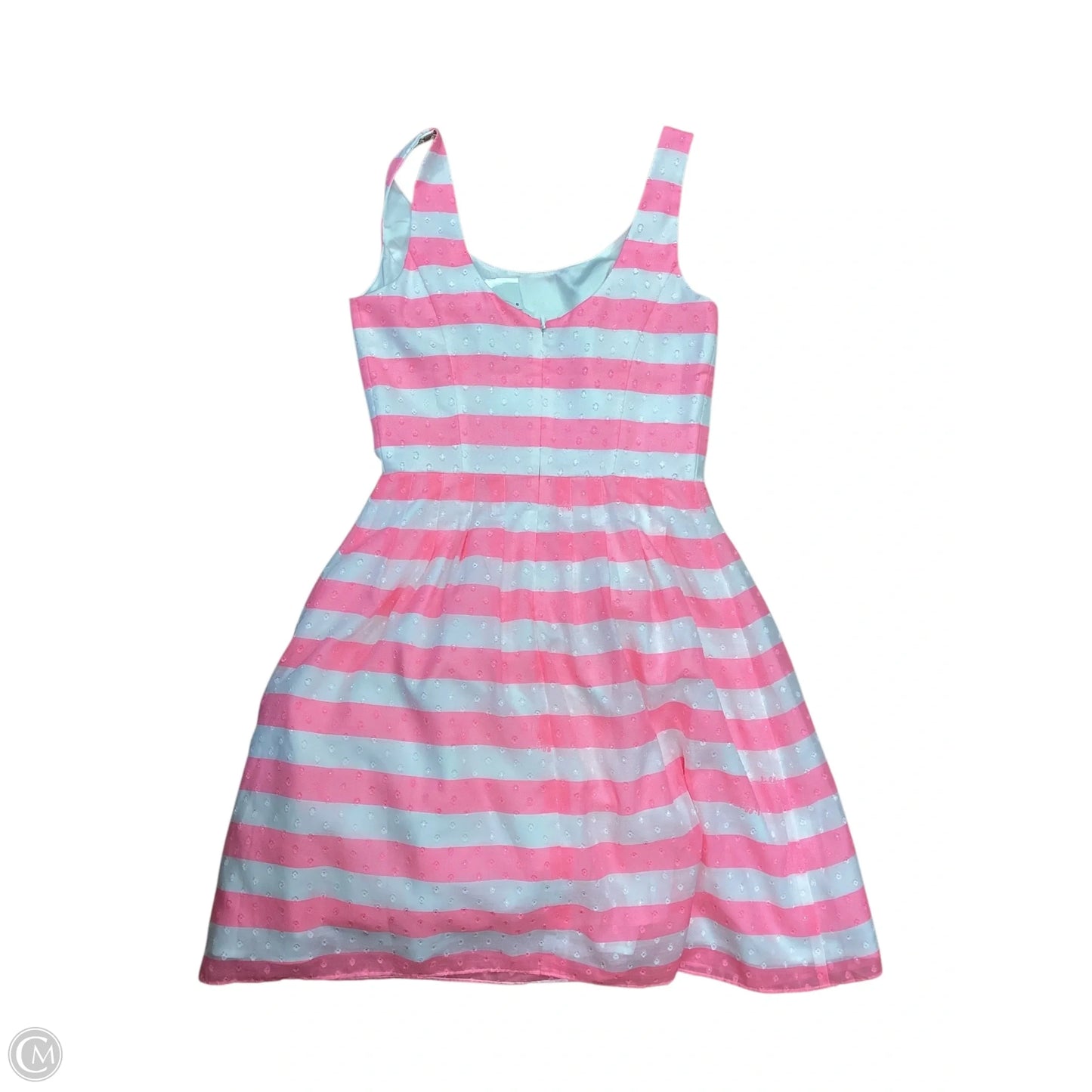 Dress Designer By Lilly Pulitzer In Pink & White, Size: 2