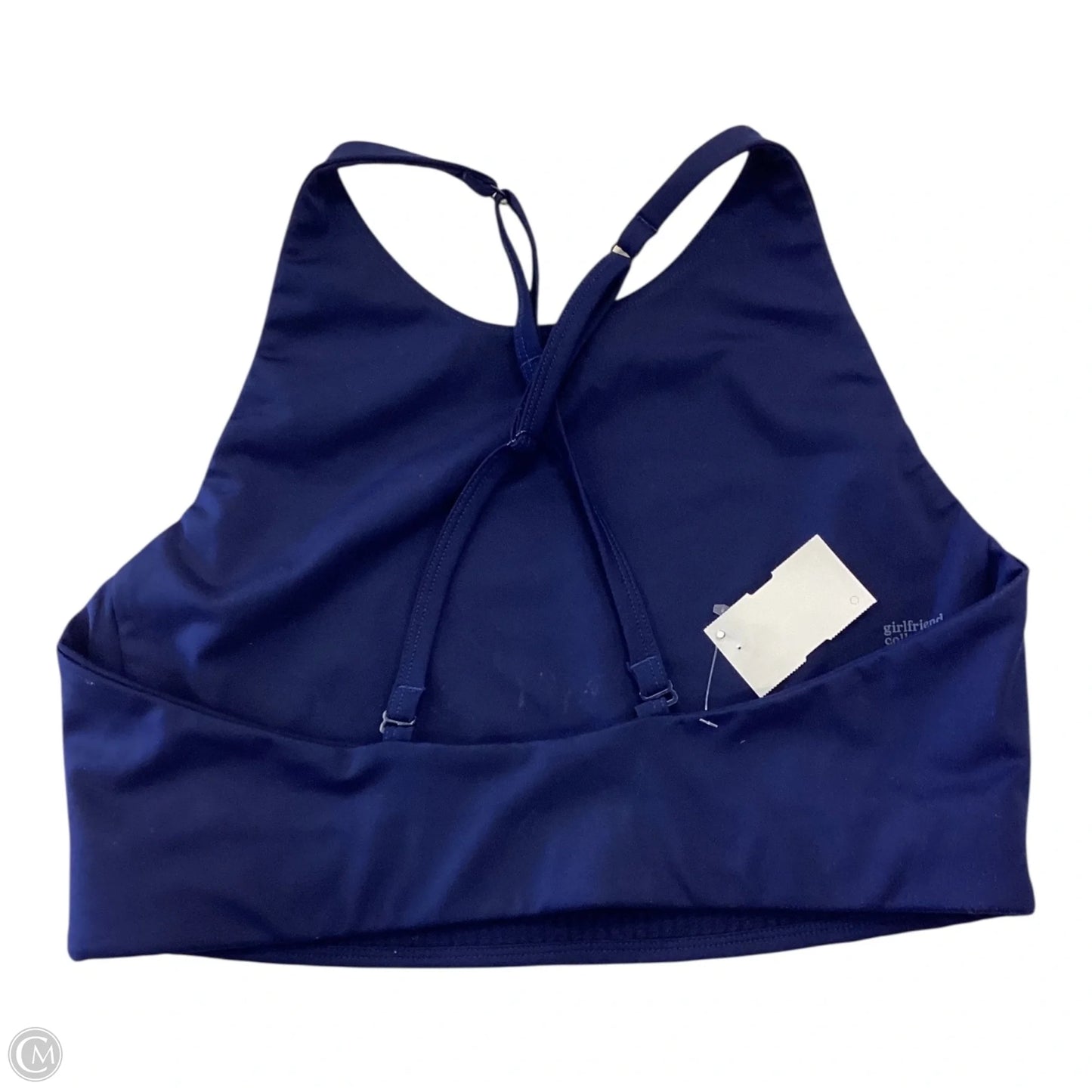 Athletic Bra By Clothes Mentor In Navy, Size: L