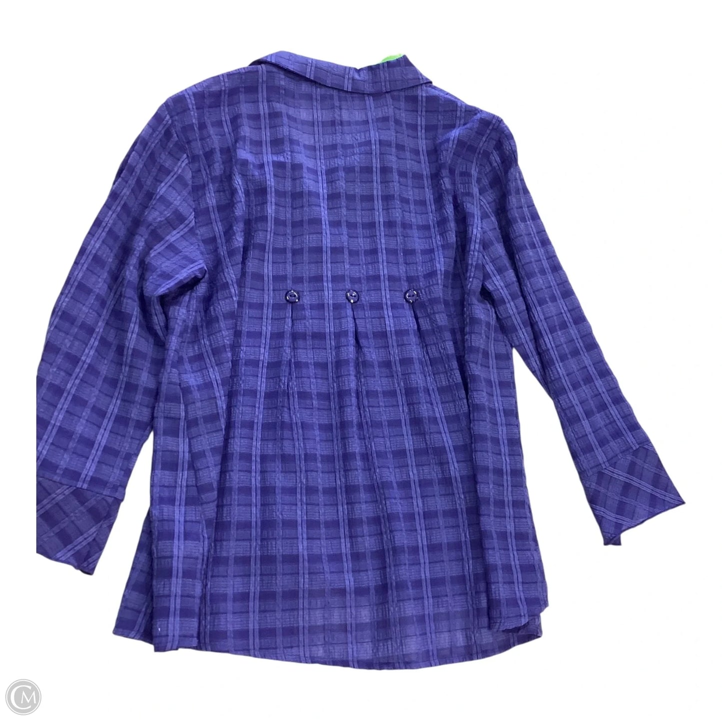 Top Long Sleeve By Habitat In Purple, Size: S
