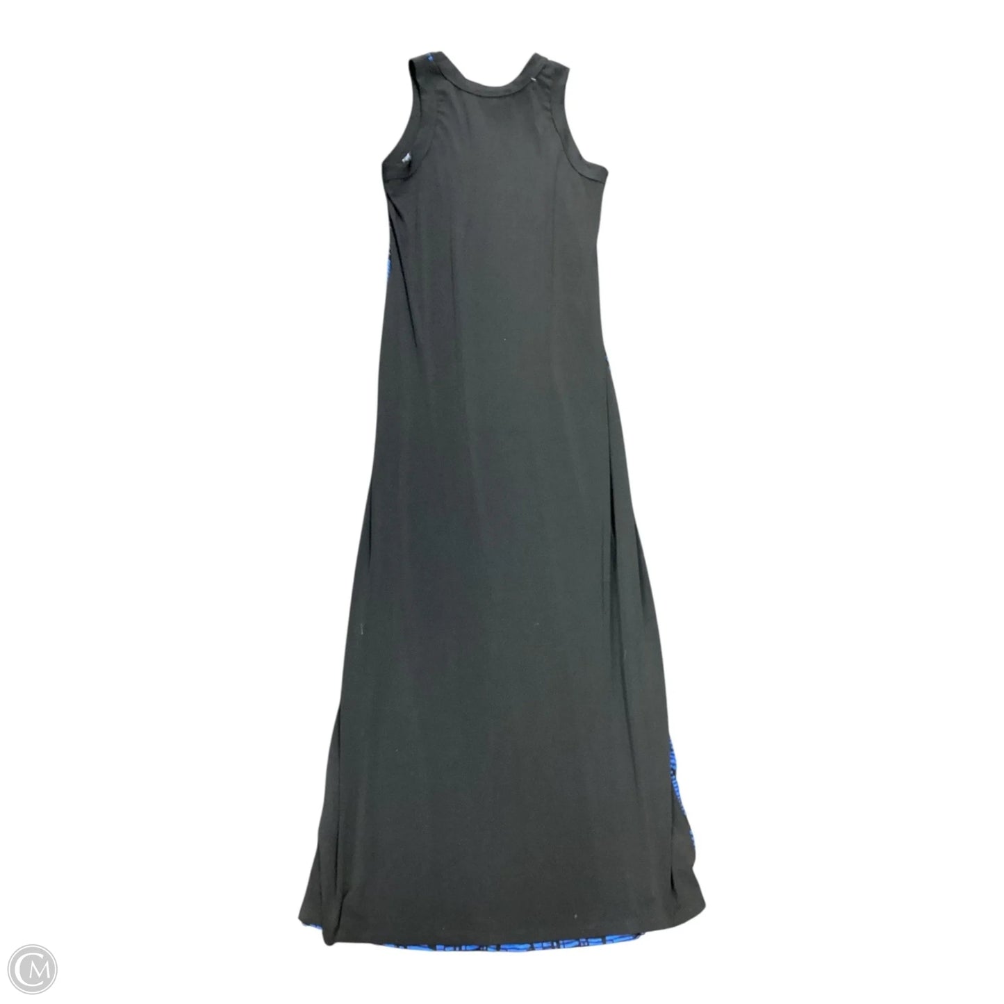 Dress Casual Maxi By Karen Kane In Black & Blue, Size: M