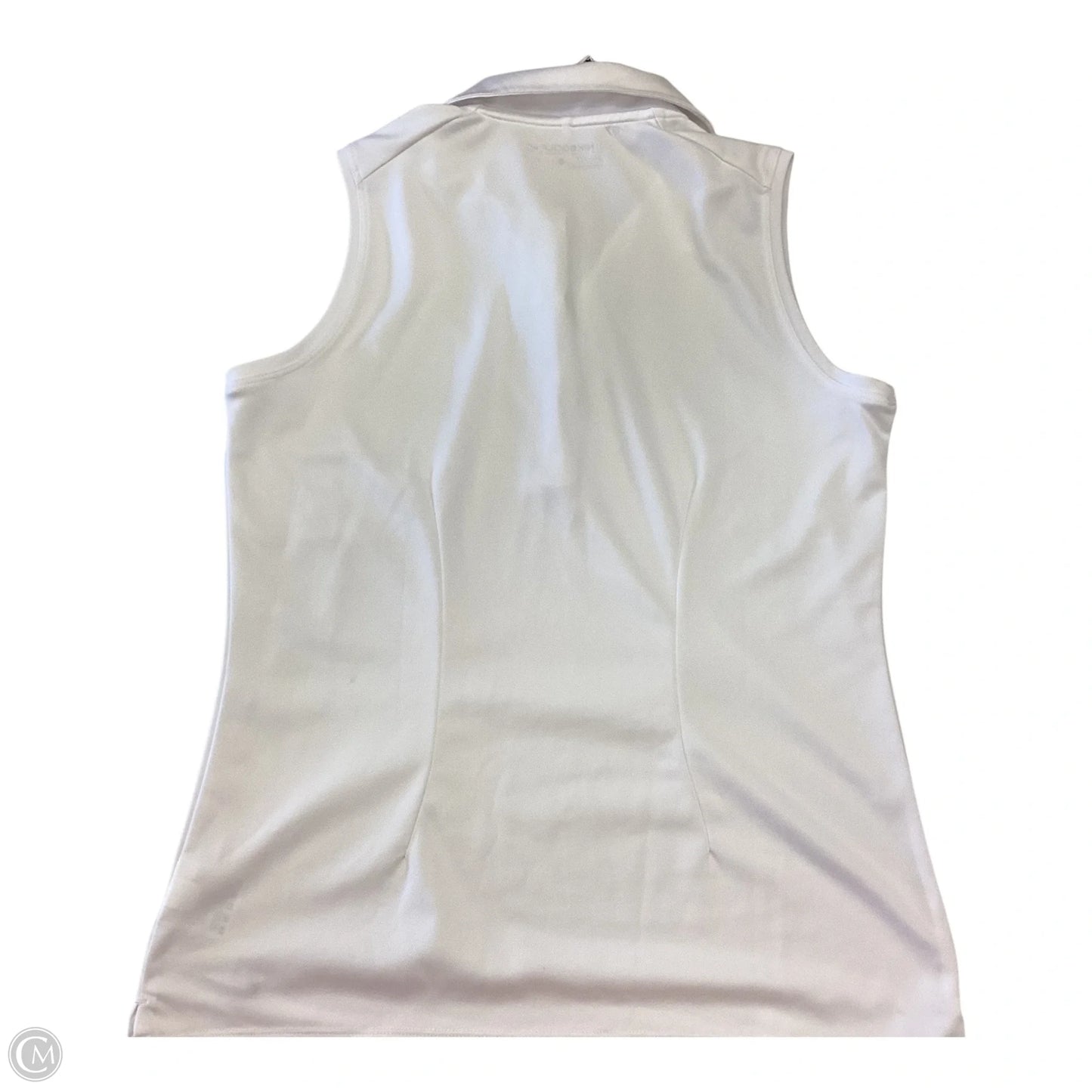 Athletic Tank Top By Nike Apparel In White, Size: M