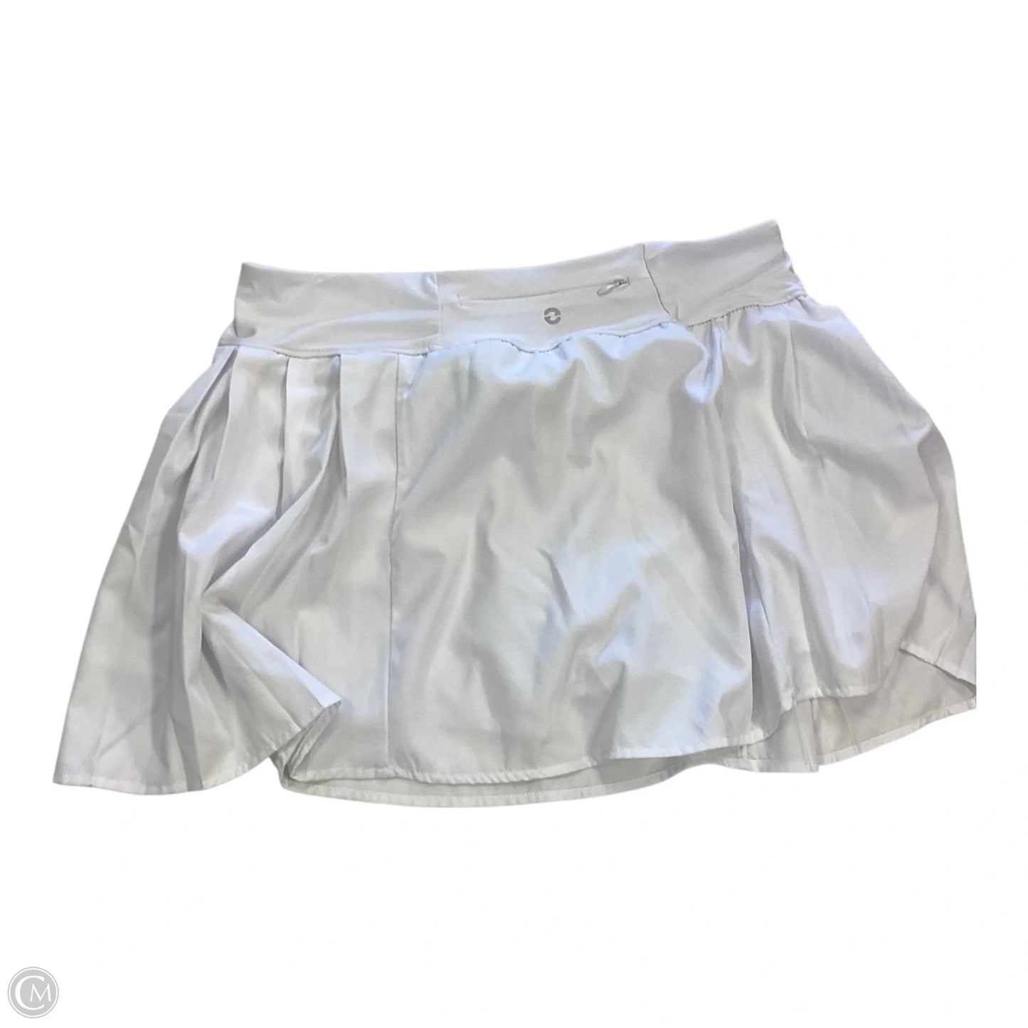 Skort By Clothes Mentor In White, Size: L