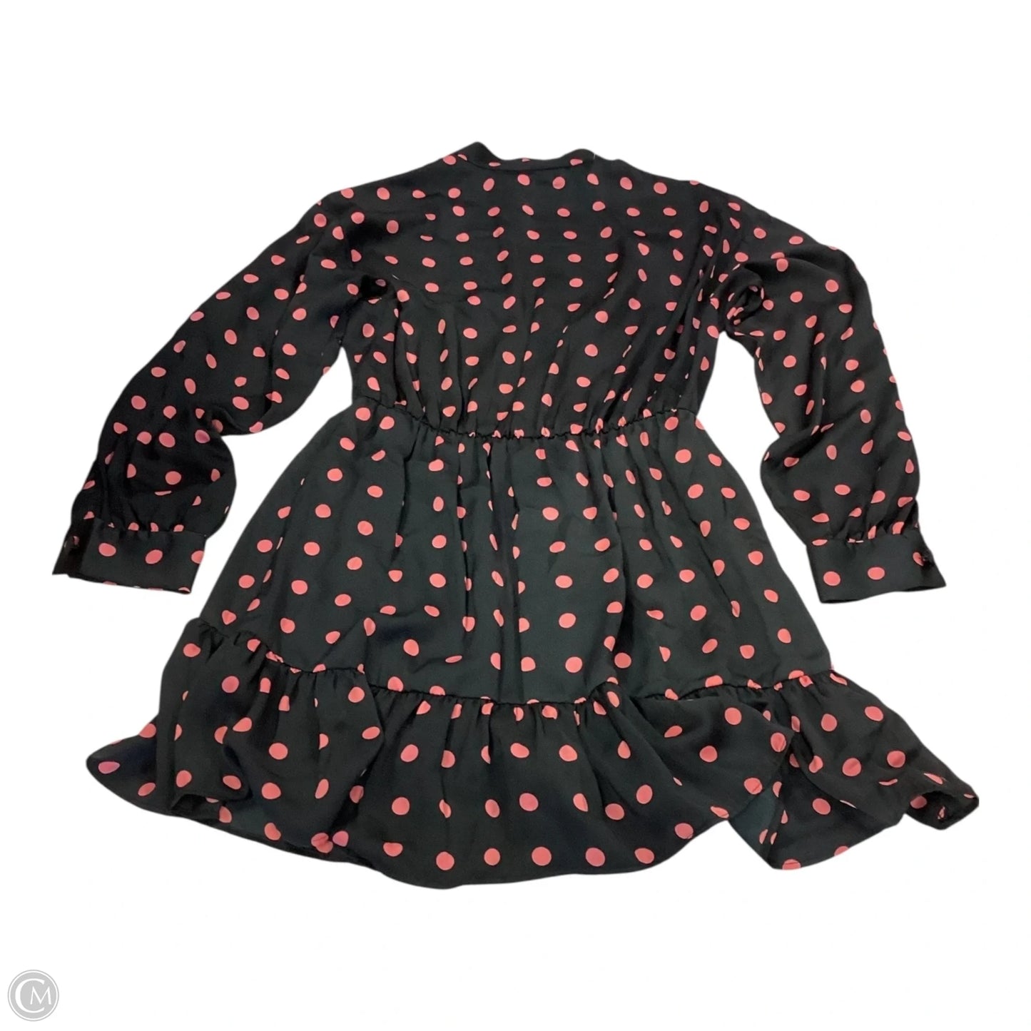 Dress Casual Short By Zara Basic In Polkadot Pattern, Size: Xs