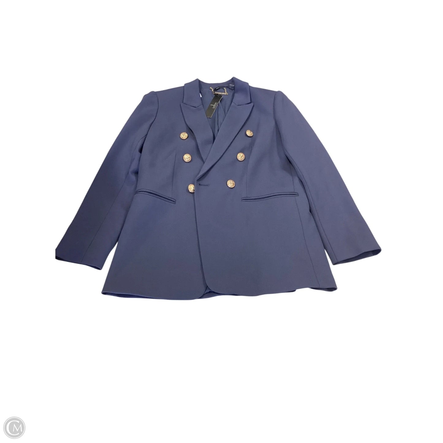 Blazer By Tahari By Arthur Levine In Navy, Size: 6