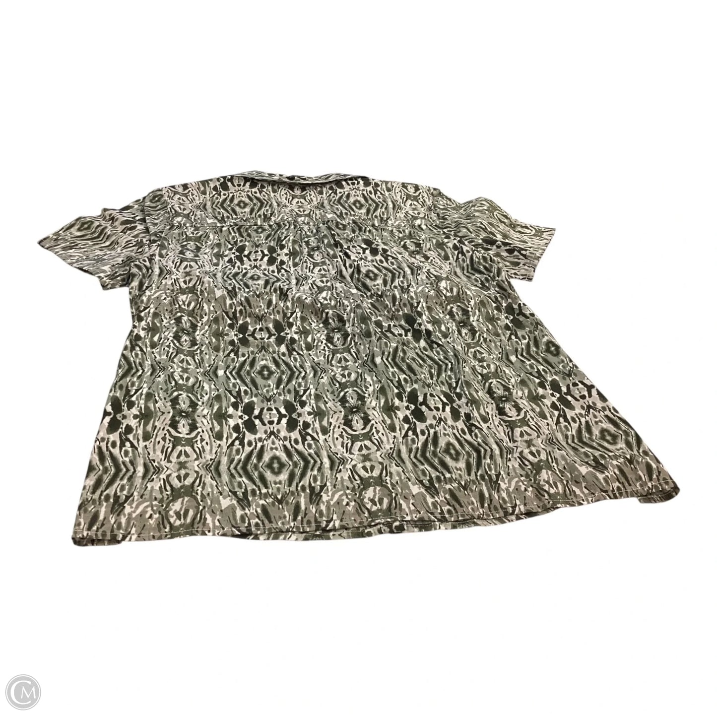 Top Short Sleeve By Clothes Mentor In Green, Size: S