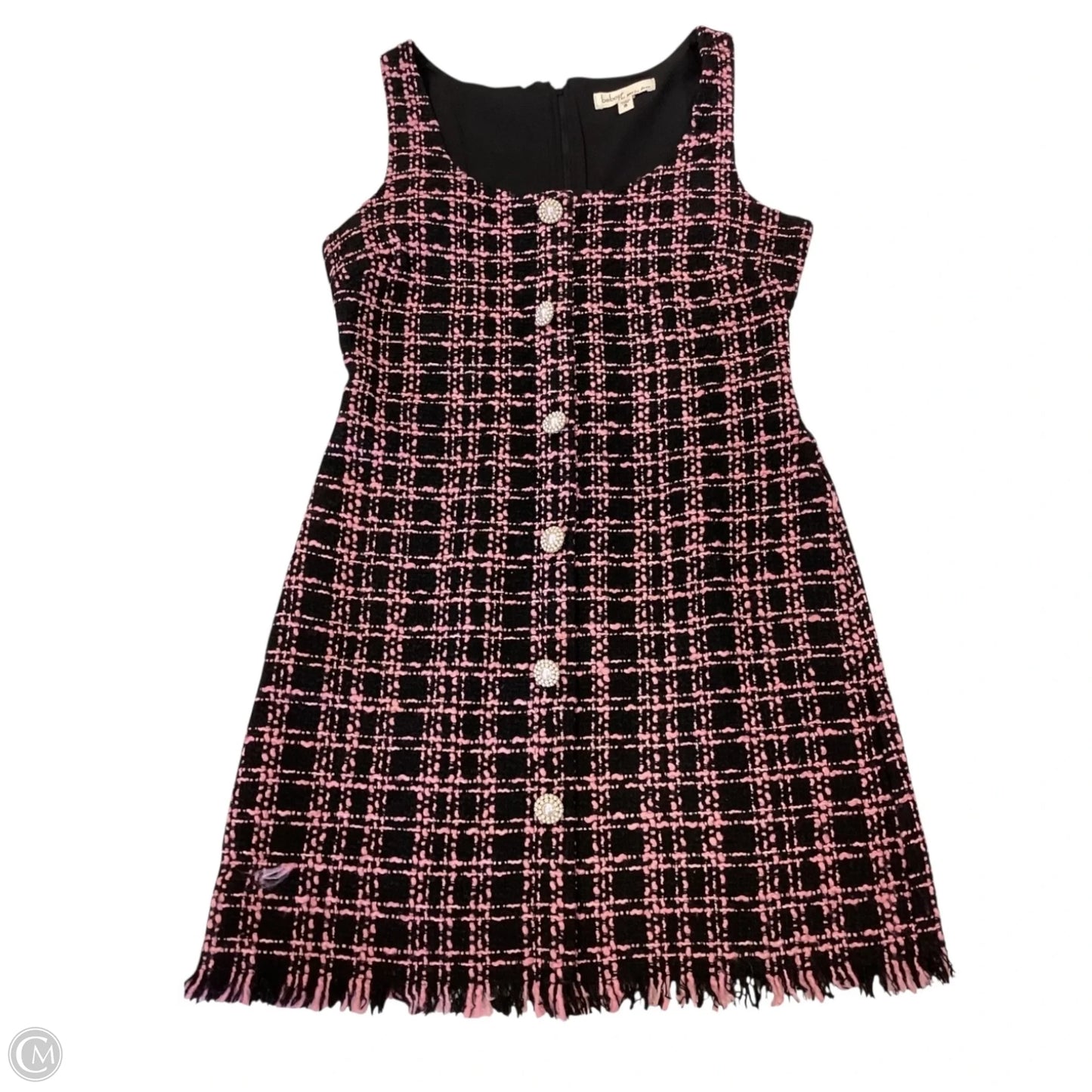 Dress Casual Short By Bebop In Black & Pink, Size: S