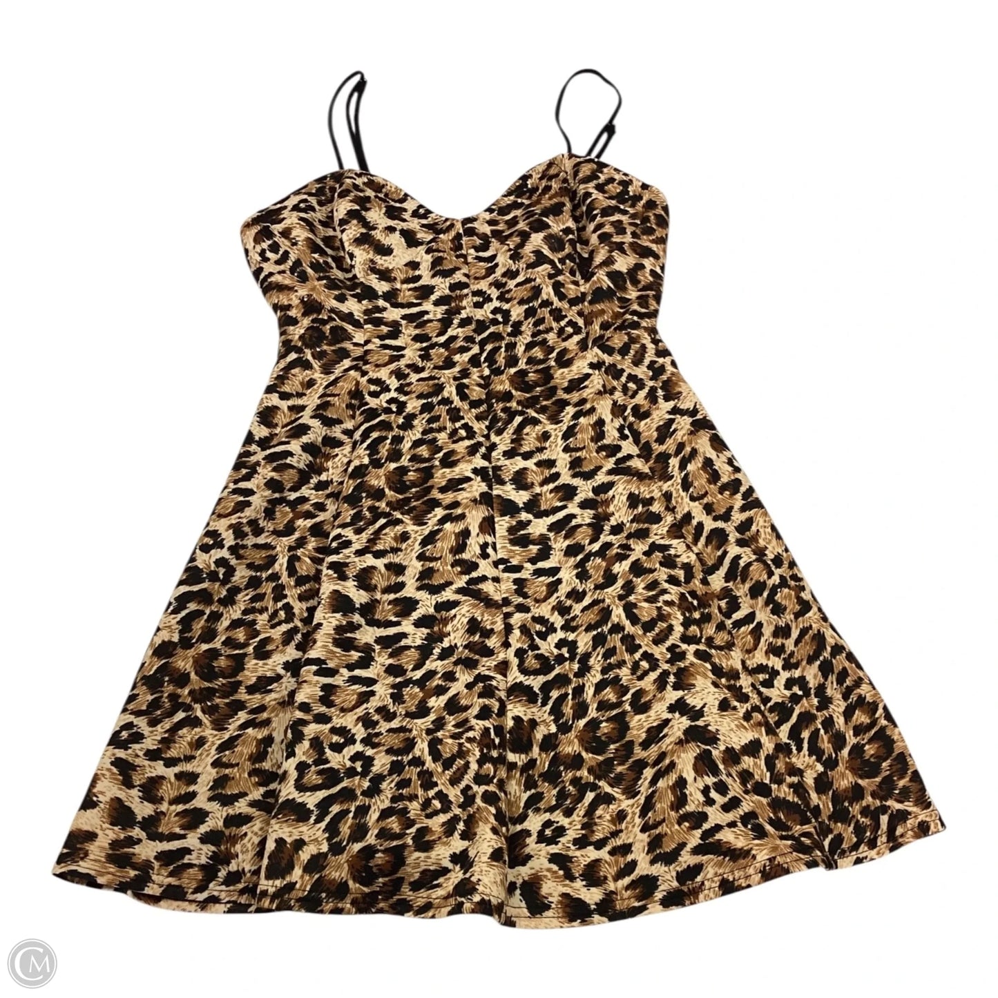 Dress Casual Short By Bleu In Animal Print, Size: L