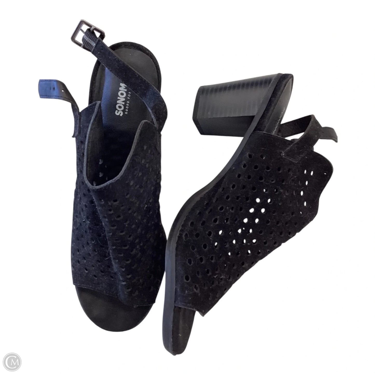 Shoes Heels Block By Soma In Black, Size: 10