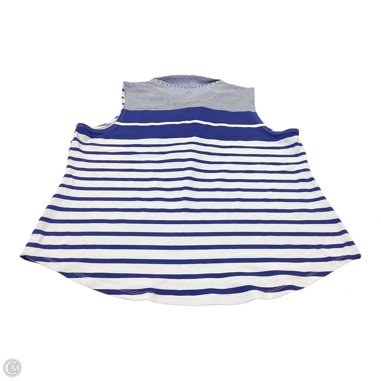Athletic Tank Top By Tommy Bahama In Blue & White, Size: L