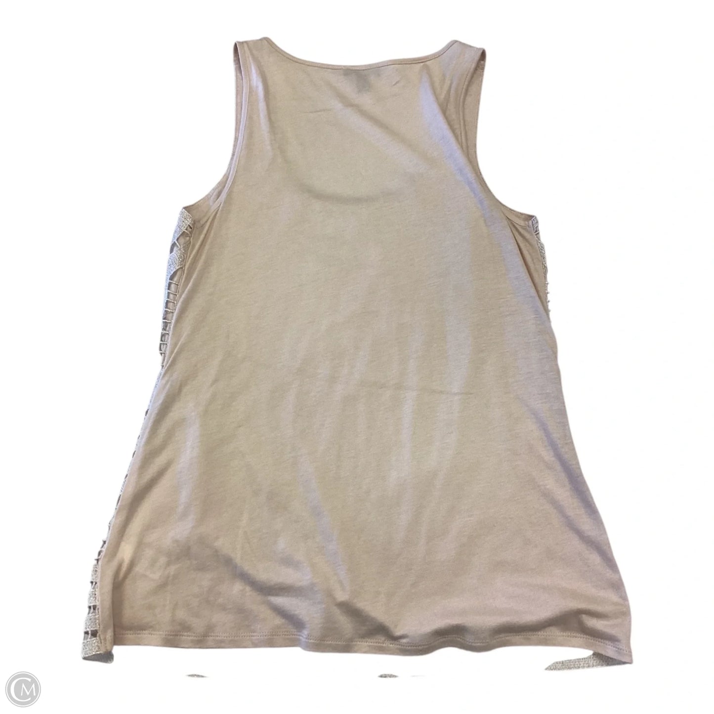 Top Sleeveless By Express In Rose Gold, Size: S