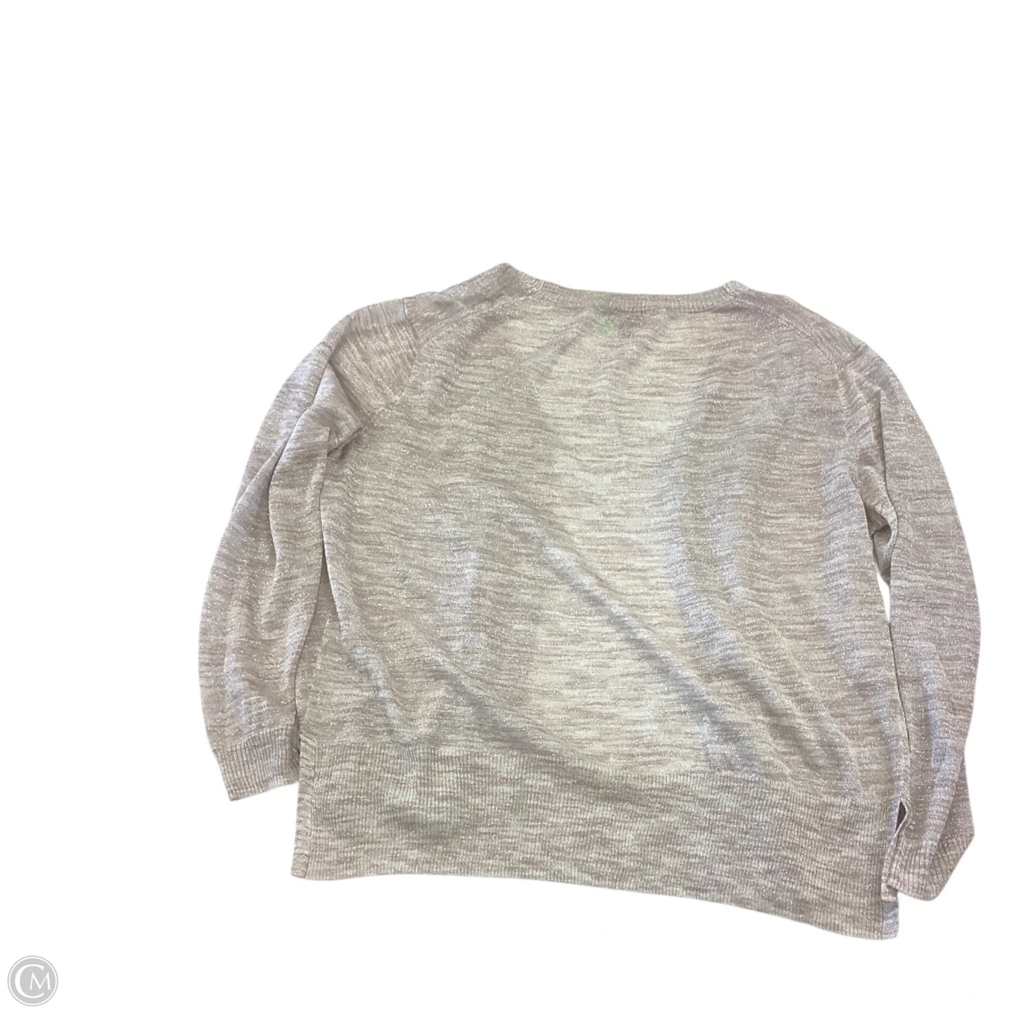 Cardigan By J. Crew In Gold & Silver, Size: S
