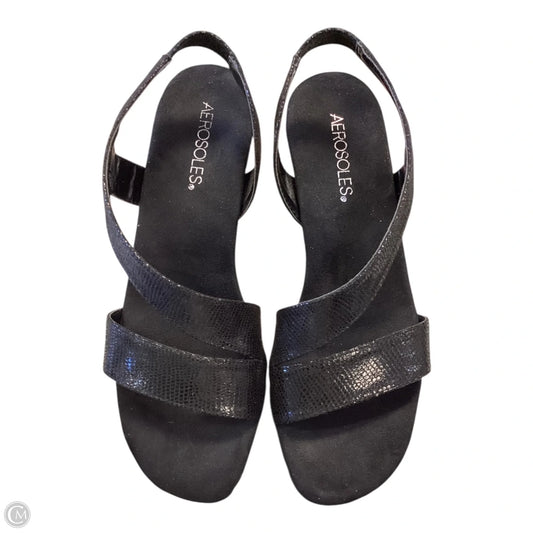 Shoes Heels Block By Aerosoles In Black, Size: 8.5