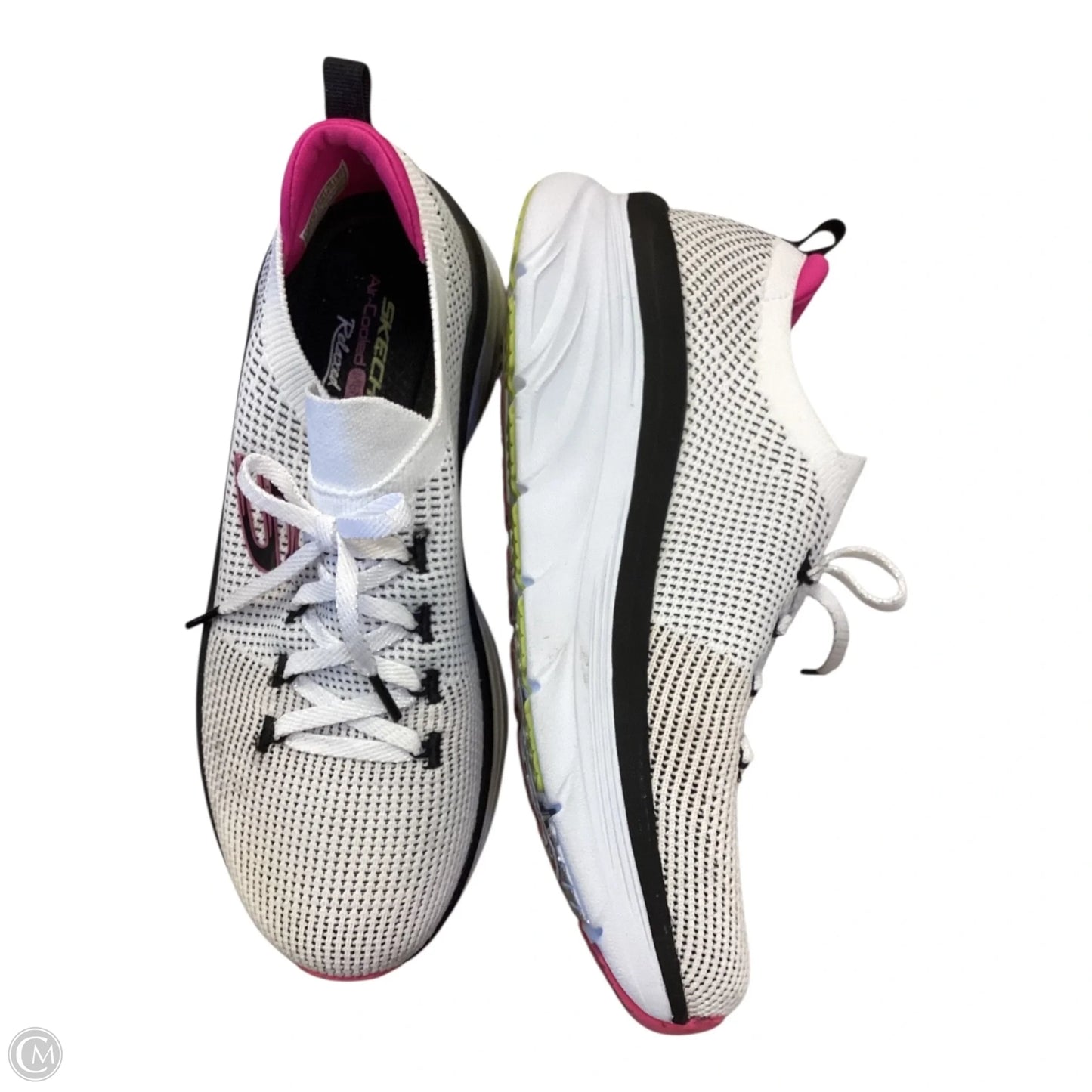 Shoes Athletic By Skechers In White, Size: 8