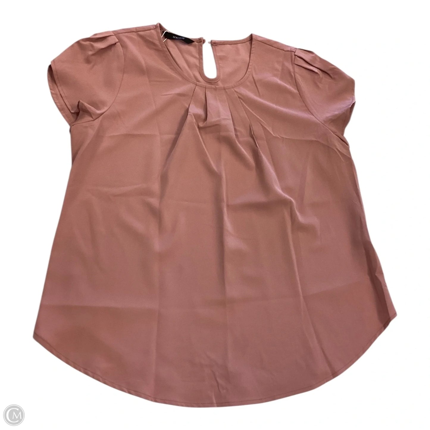 Top Short Sleeve By Dokotoo In Pink, Size: M