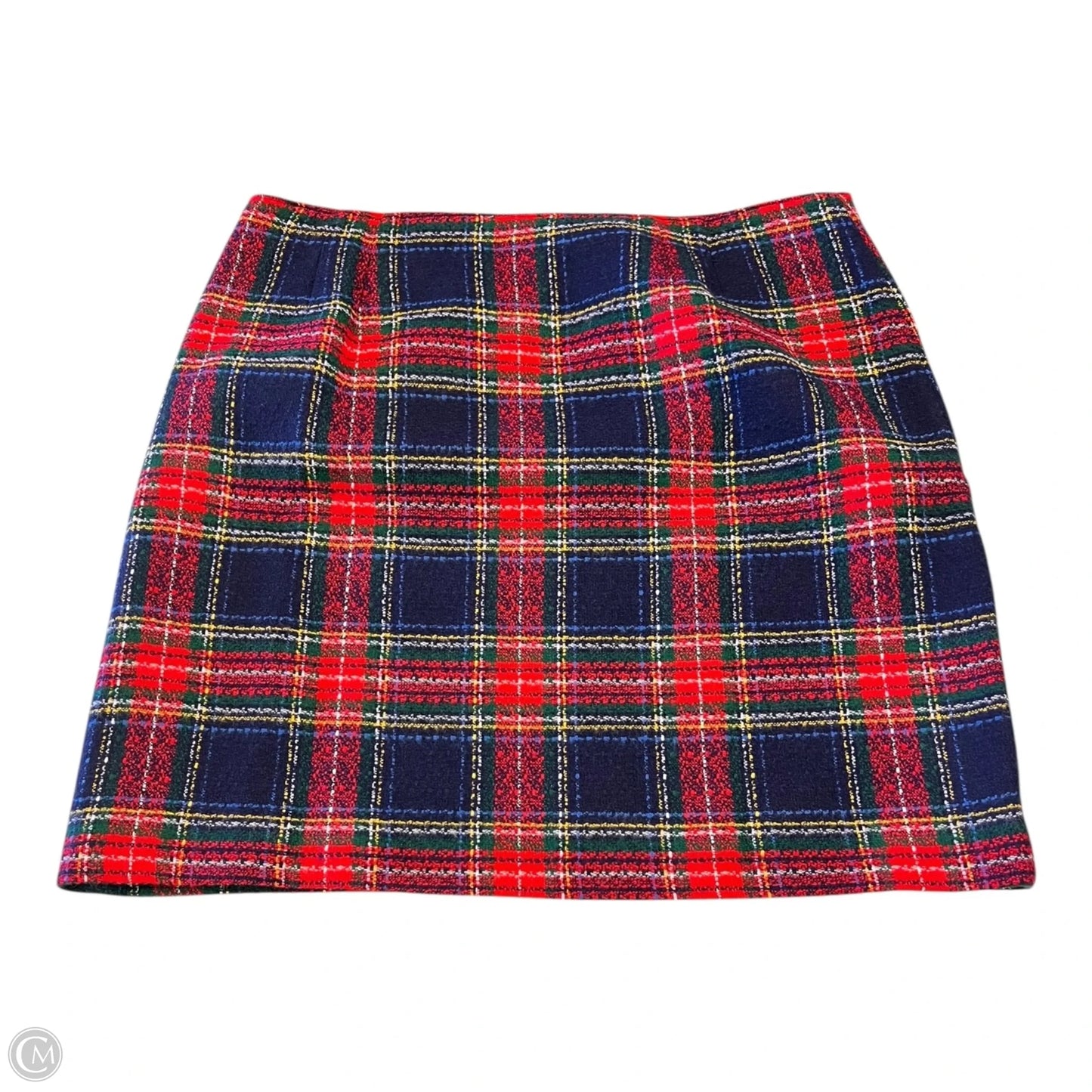 Skirt Mini & Short By J. Crew In Plaid Pattern, Size: 8