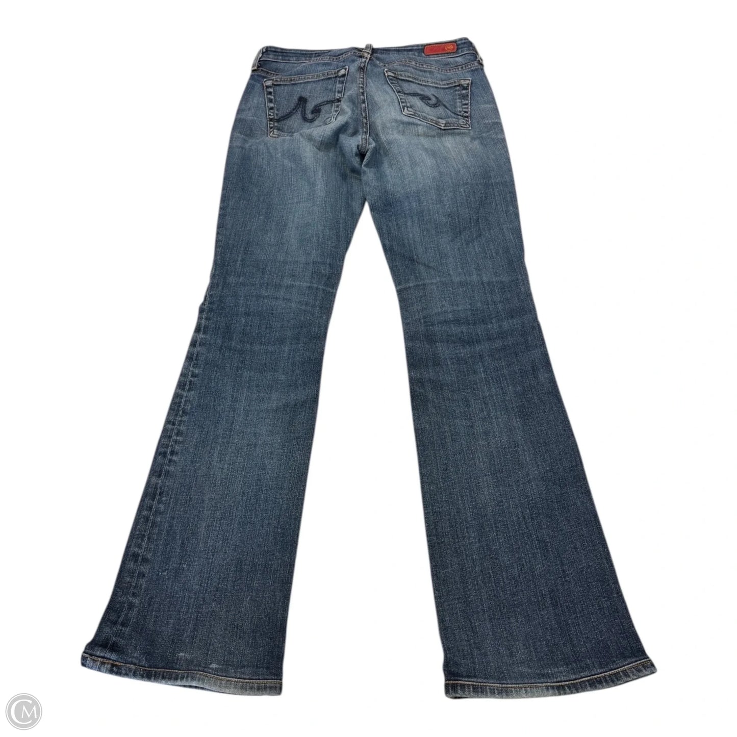 Jeans Straight By Adriano Goldschmied In Blue Denim, Size: 2