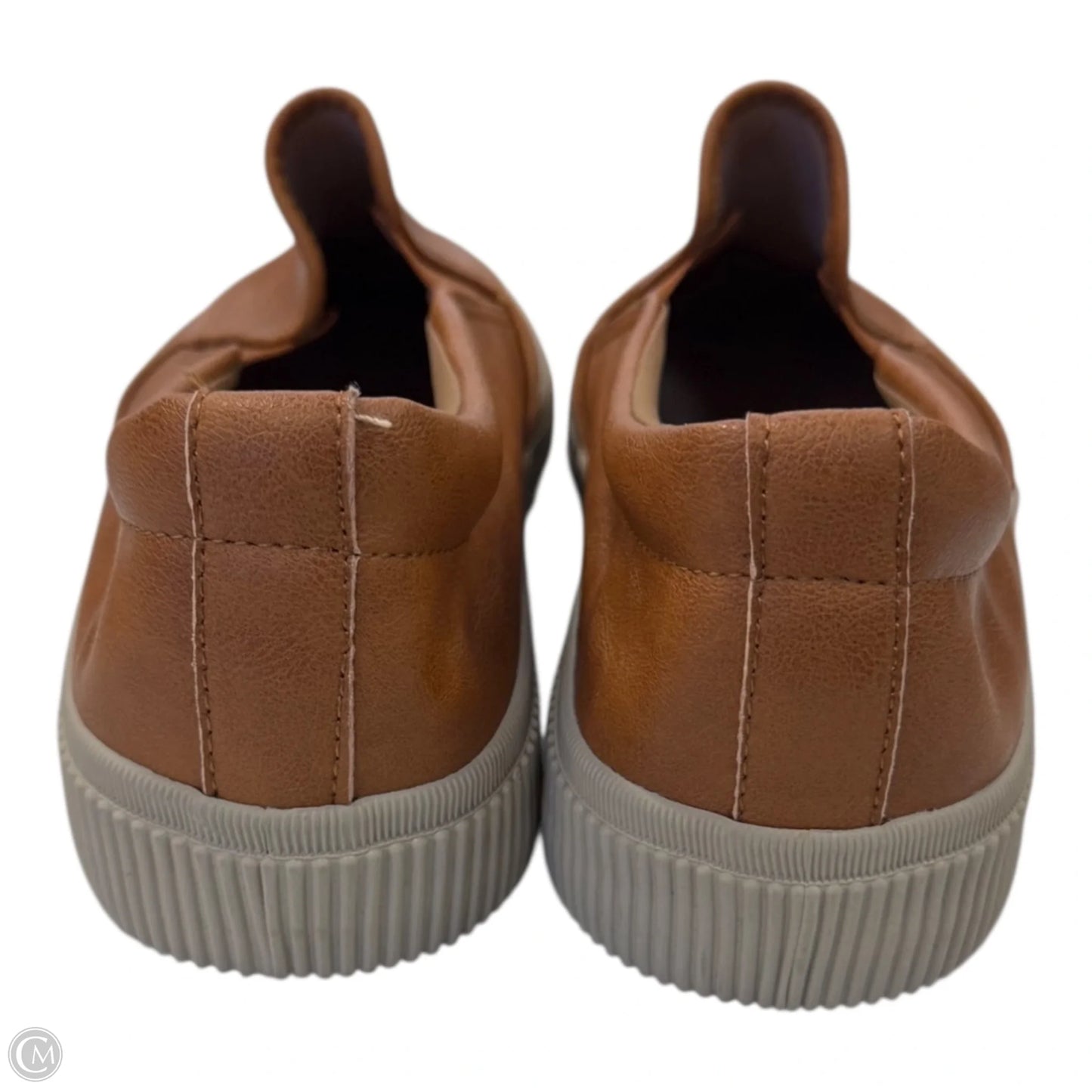 Shoes Heels Platform By Clothes Mentor In Brown, Size: 11