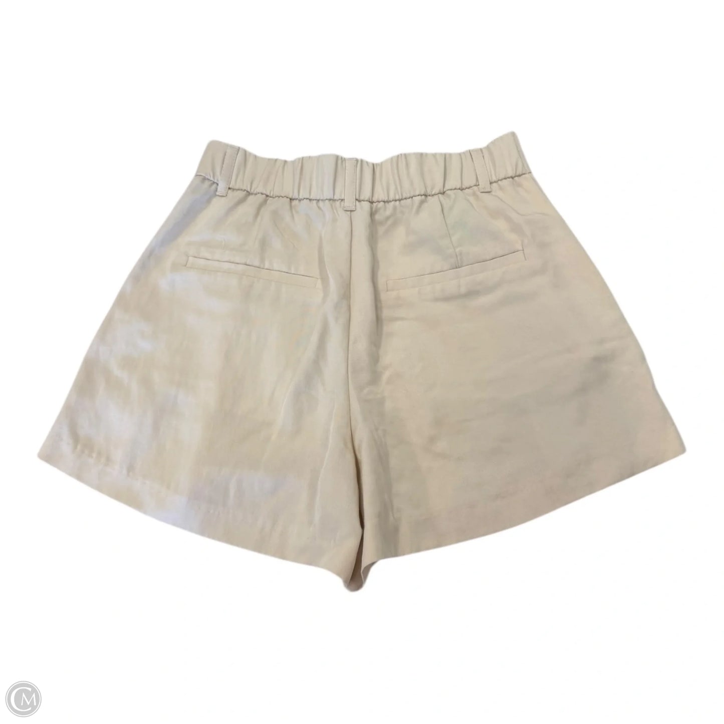 Shorts By Zara In Cream, Size: Xs