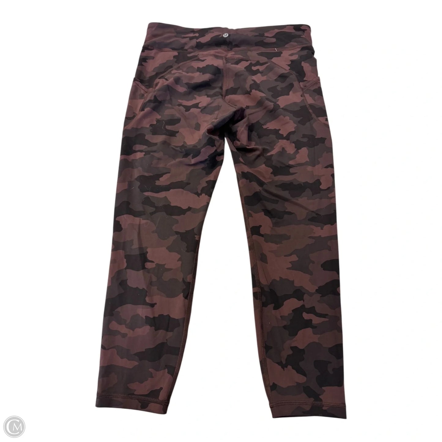 Athletic Pants By Lululemon In Camouflage Print, Size: 14