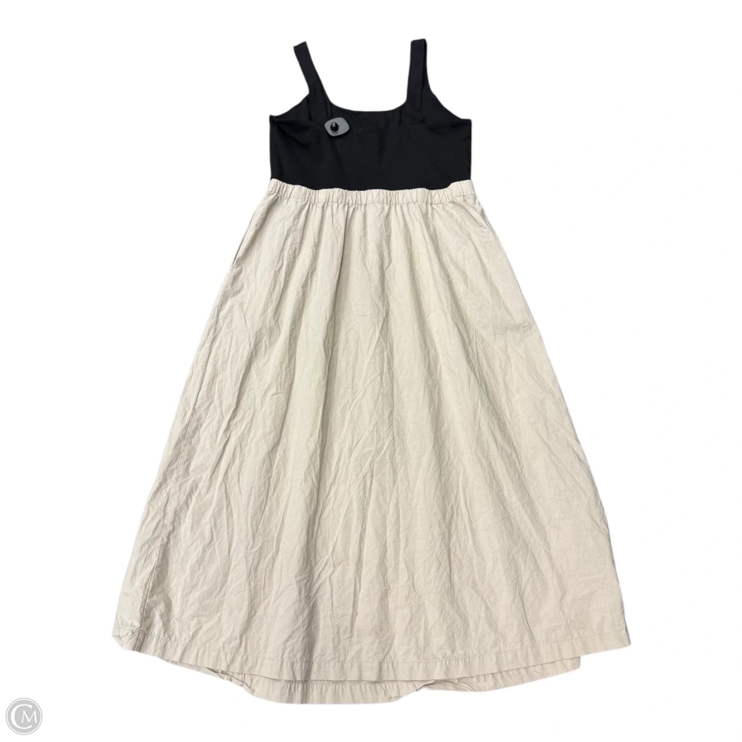 Dress Casual Midi By Cynthia Rowley In Black & Tan, Size: Xl