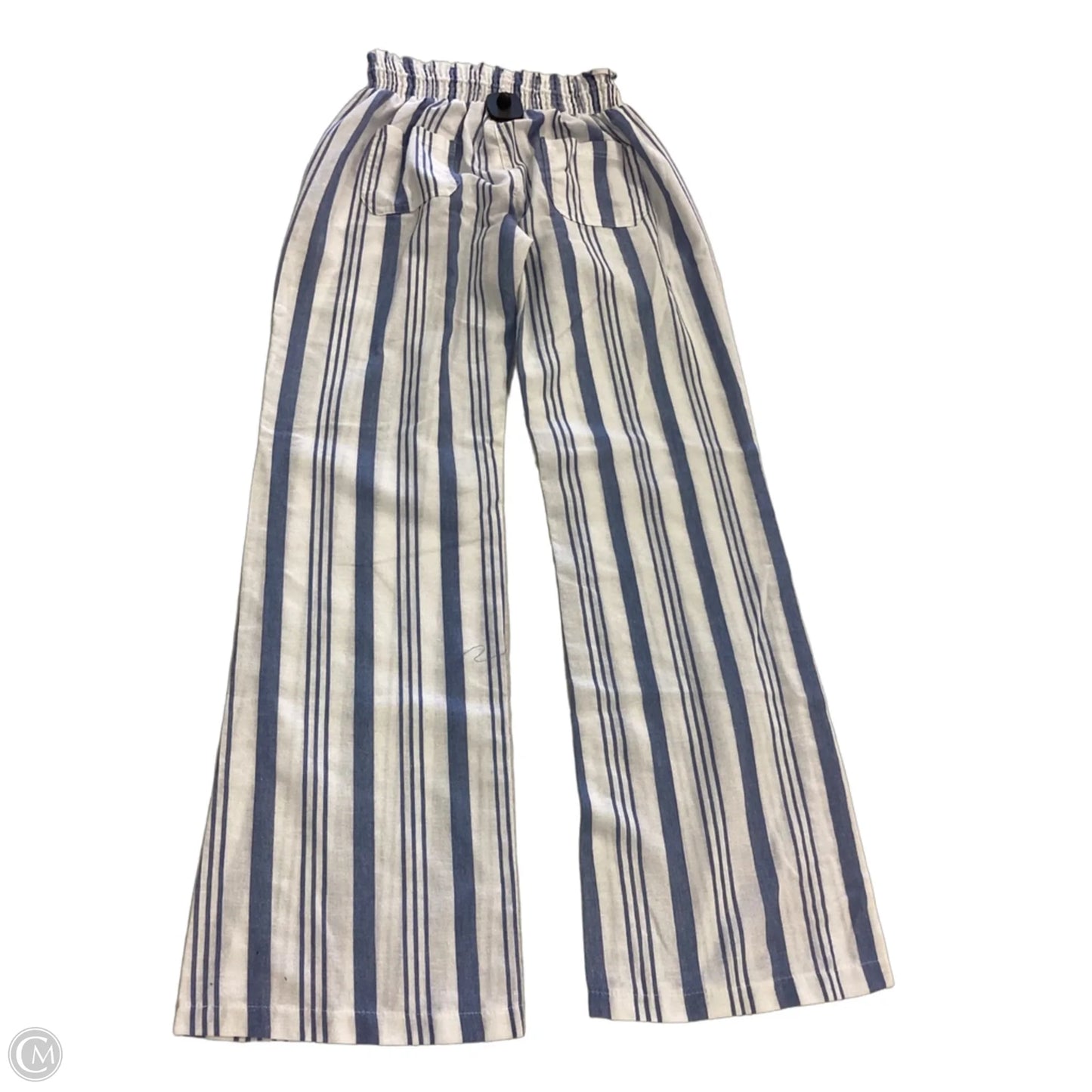 Pants Wide Leg By Clothes Mentor In Striped Pattern, Size: M