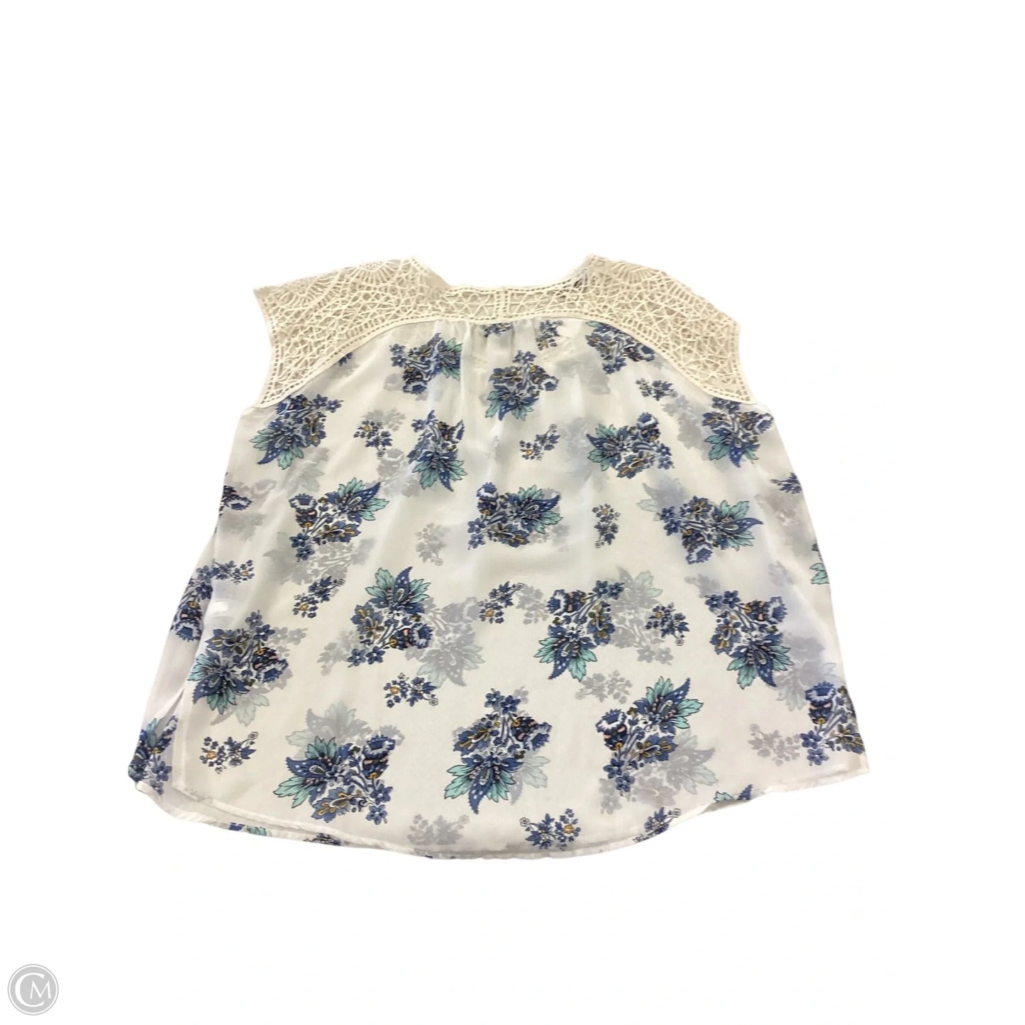 Top Sleeveless By Lane Bryant In Floral Print, Size: 16