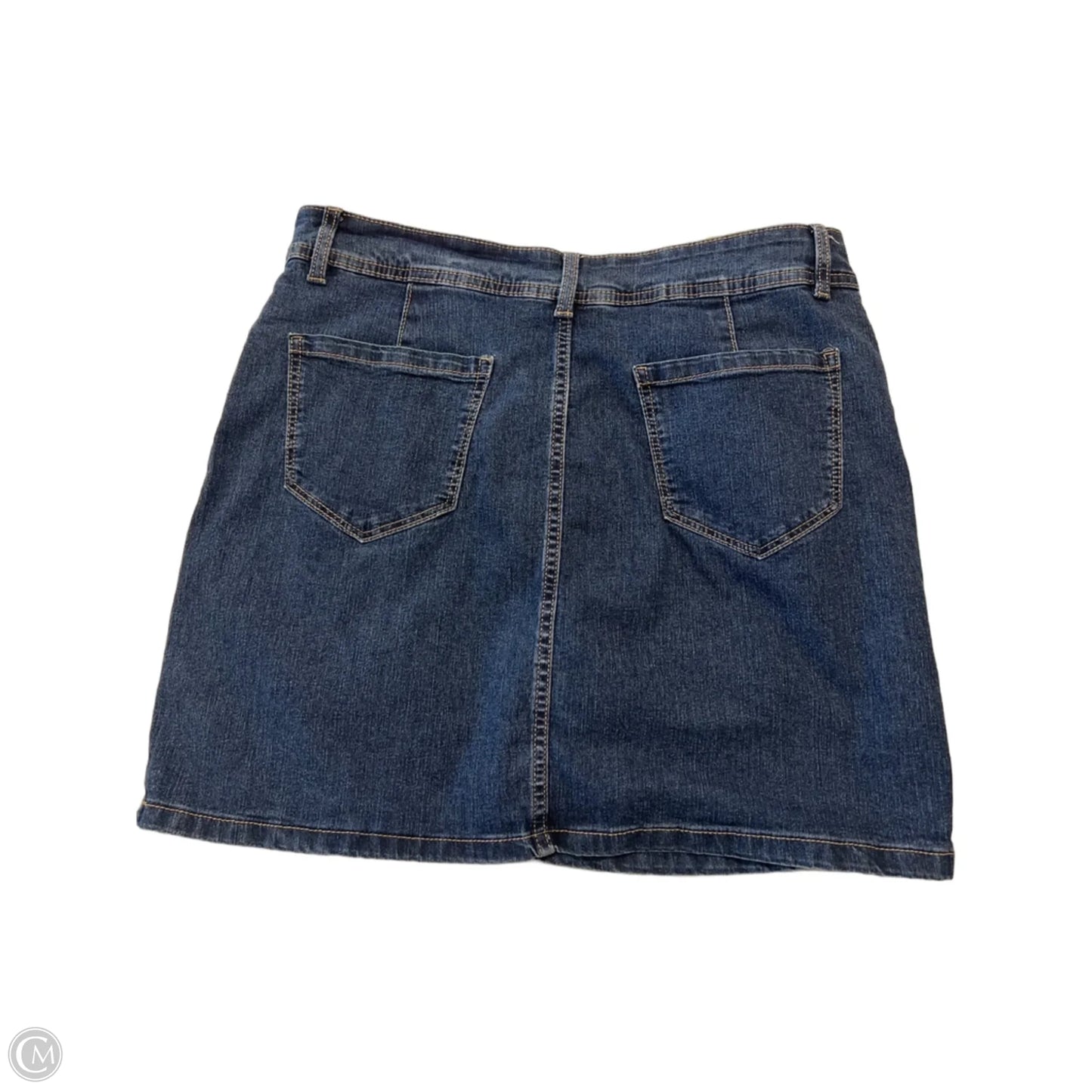 Skort By St Johns Bay In Blue Denim, Size: 8