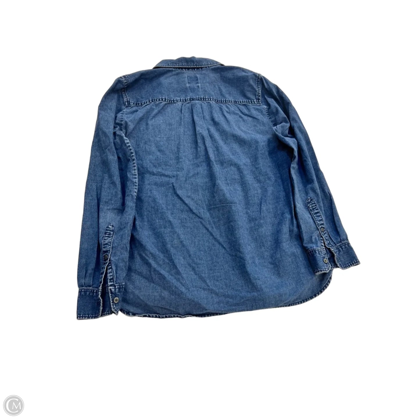 Top Long Sleeve By J. Crew In Blue, Size: S