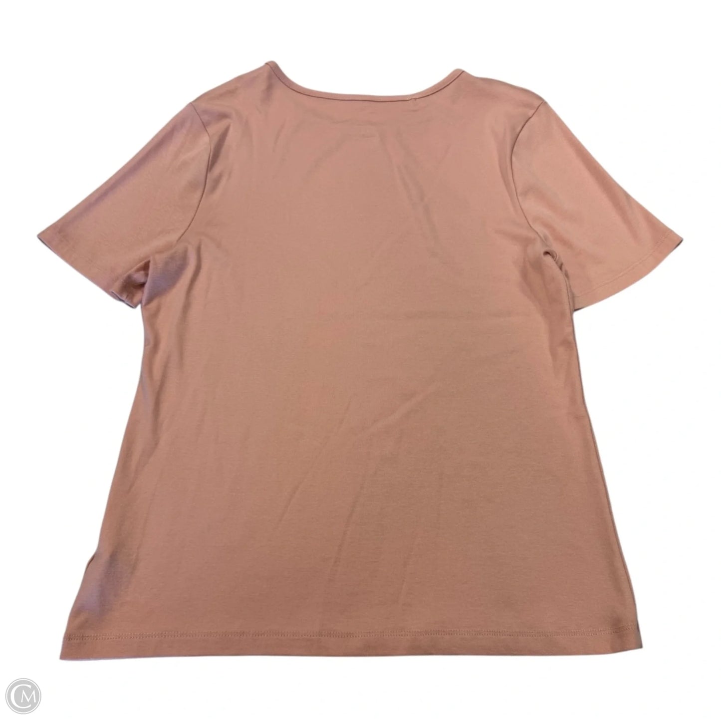 Top Short Sleeve Basic By A New Day In Pink, Size: L