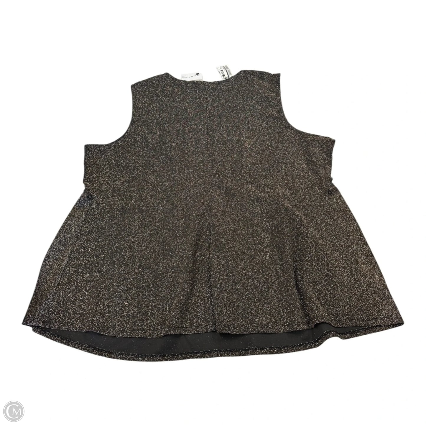 Top Sleeveless By Lane Bryant In Bronze, Size: 24