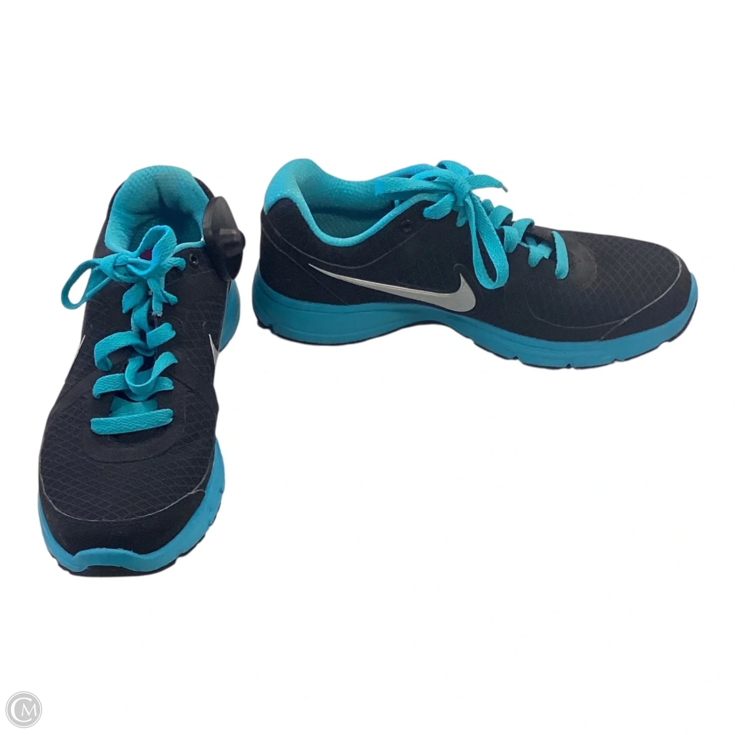 Shoes Athletic By Nike In Black & Blue, Size: 8.5
