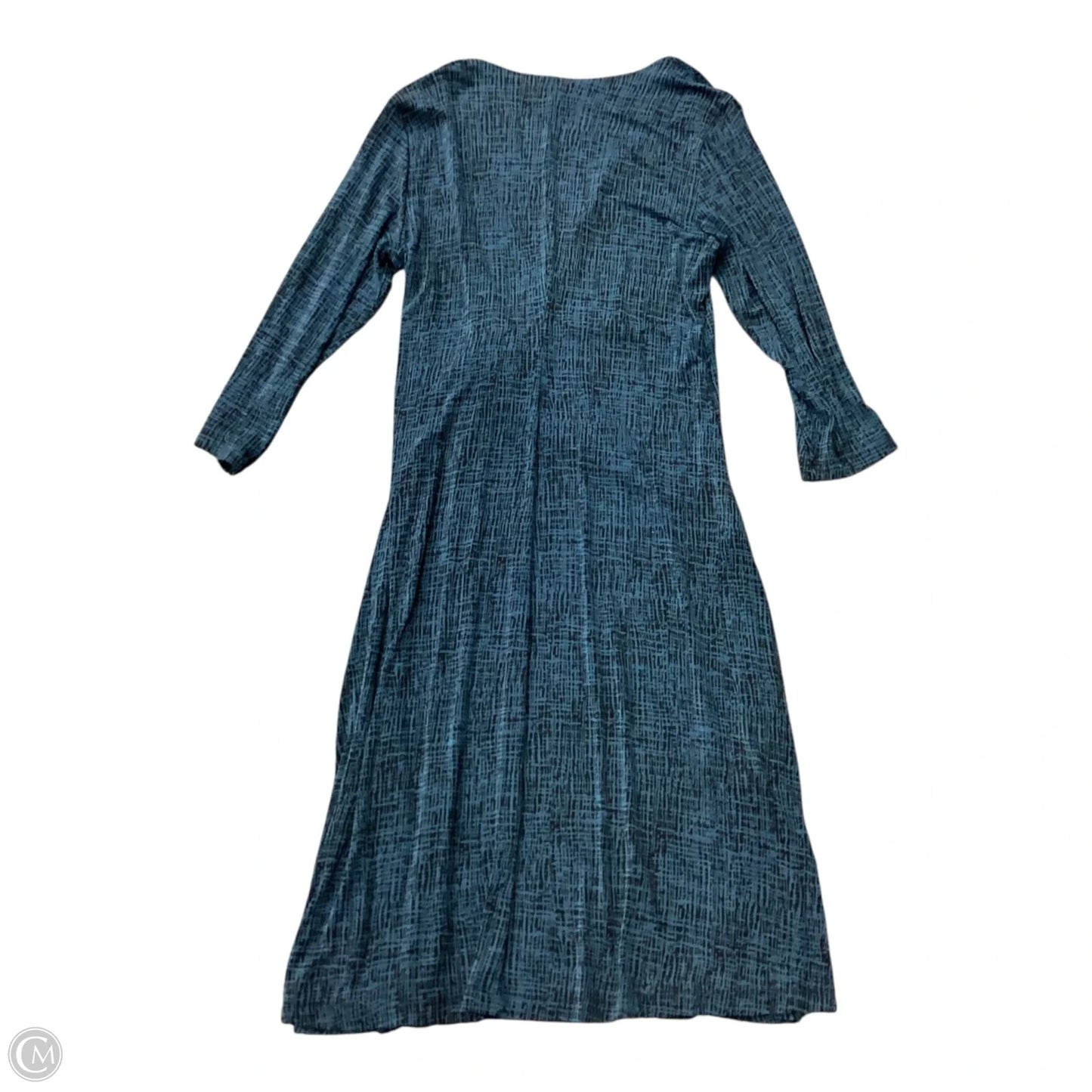 Dress Casual Short By Chicos In Black & Blue, Size: L