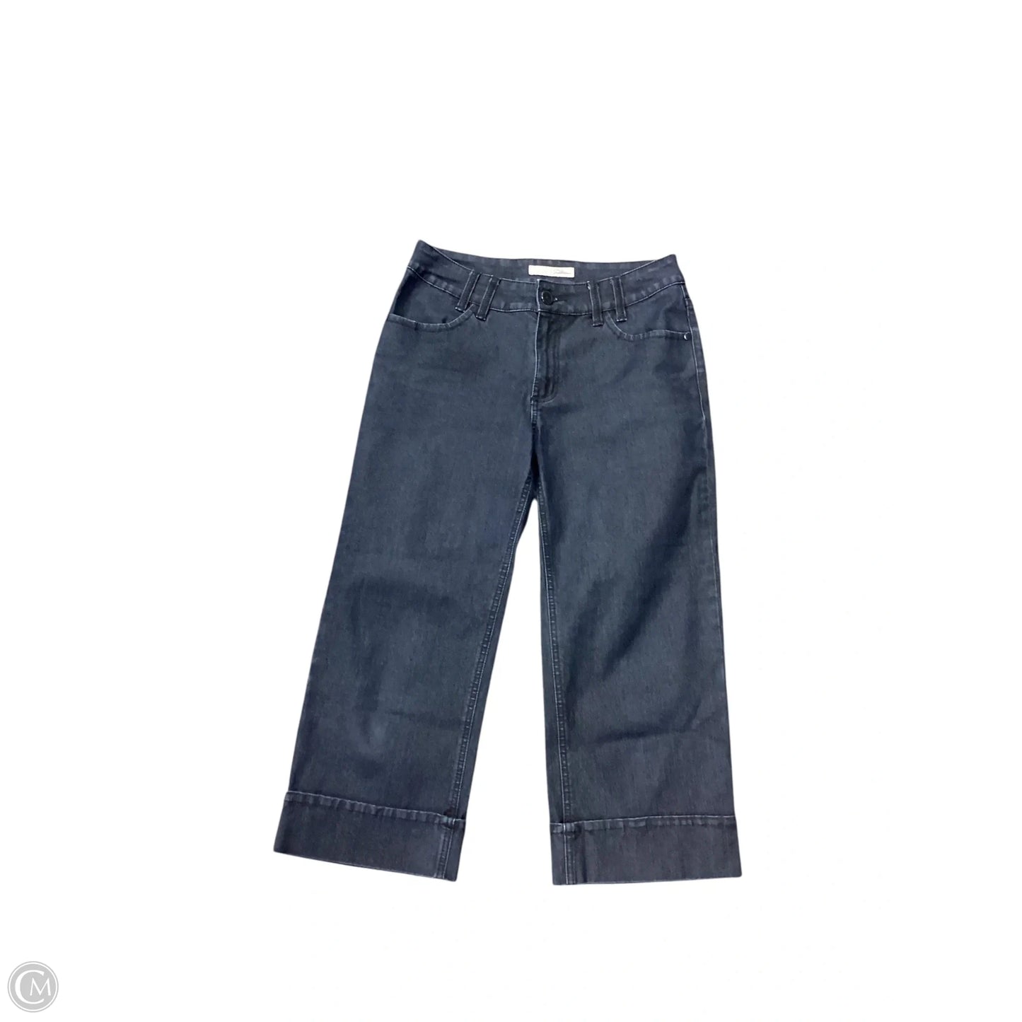Capris By Chicos In Blue Denim, Size: S