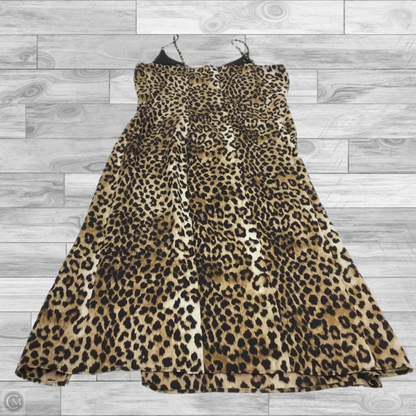 Dress Casual Short By Express In Animal Print, Size: Xs