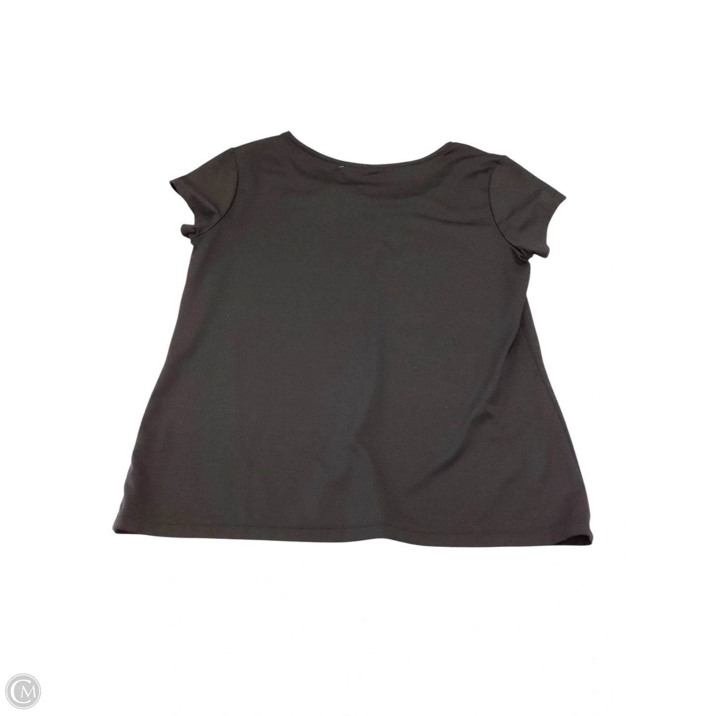 Top Short Sleeve Basic By Chicos In Black, Size: M