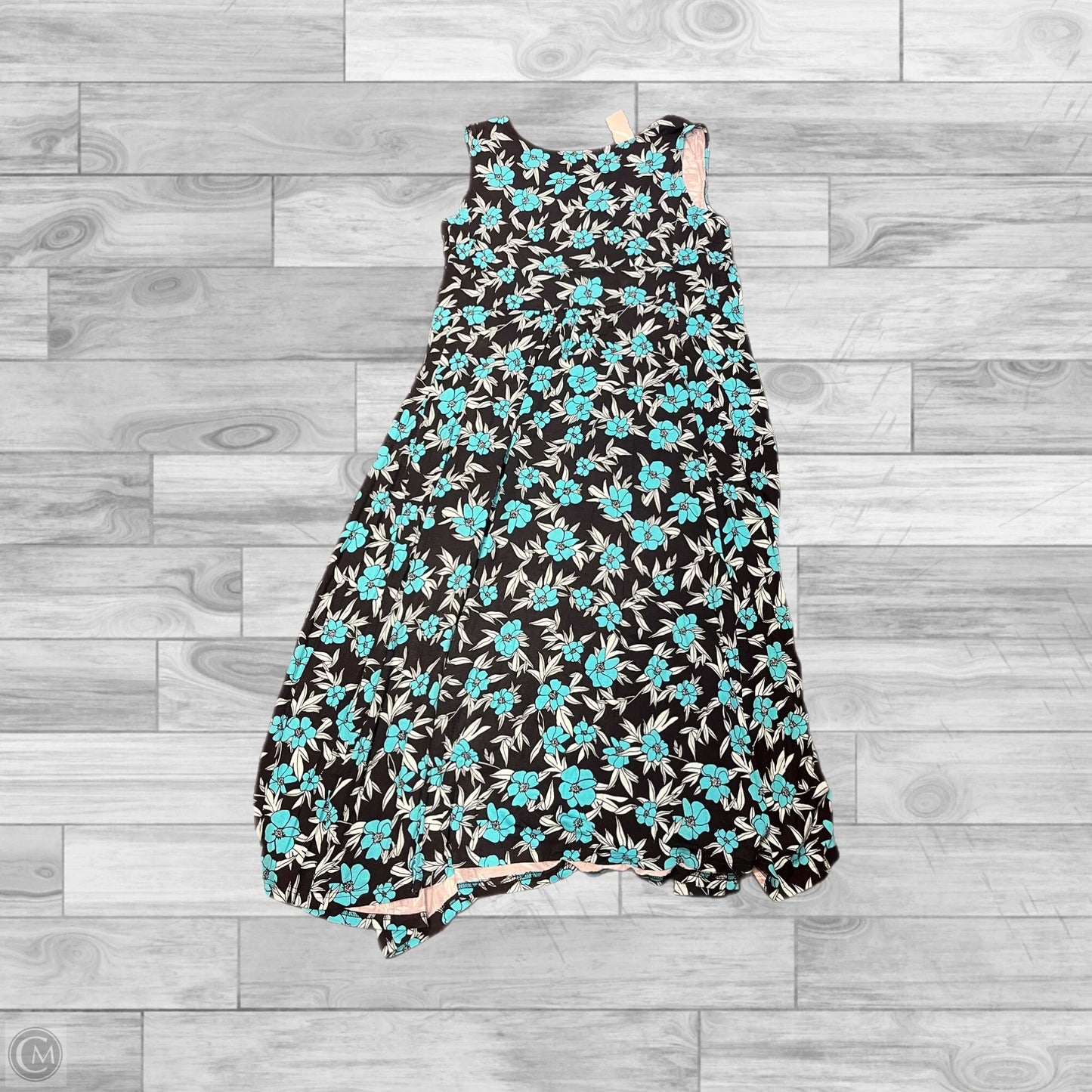Dress Casual Short By Liz Lange In Floral Print, Size: 3x
