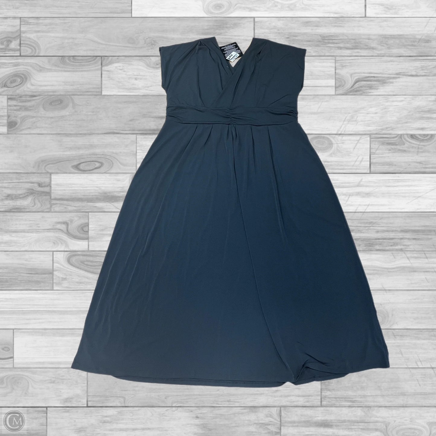 Dress Casual Maxi By Iman Hsn In Black, Size: 3x