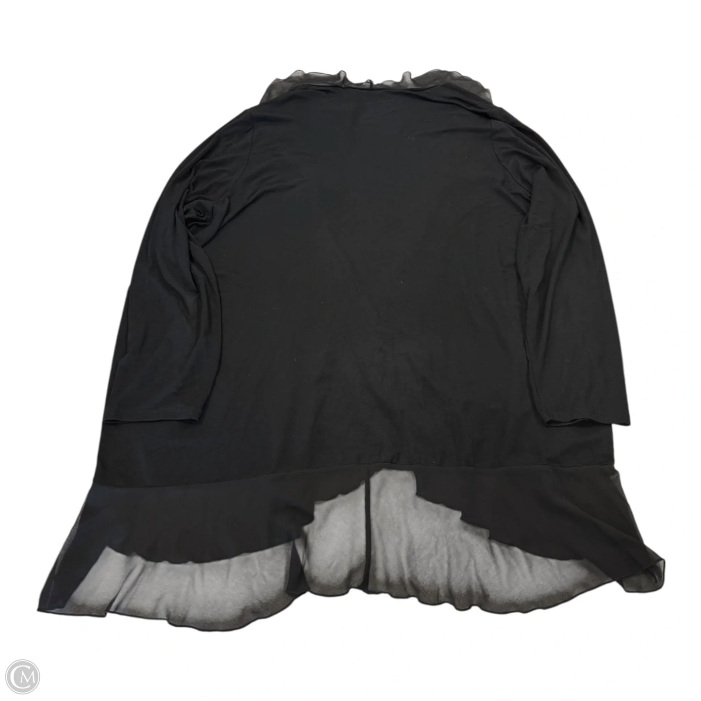 Cardigan By Cmc In Black, Size: 3x