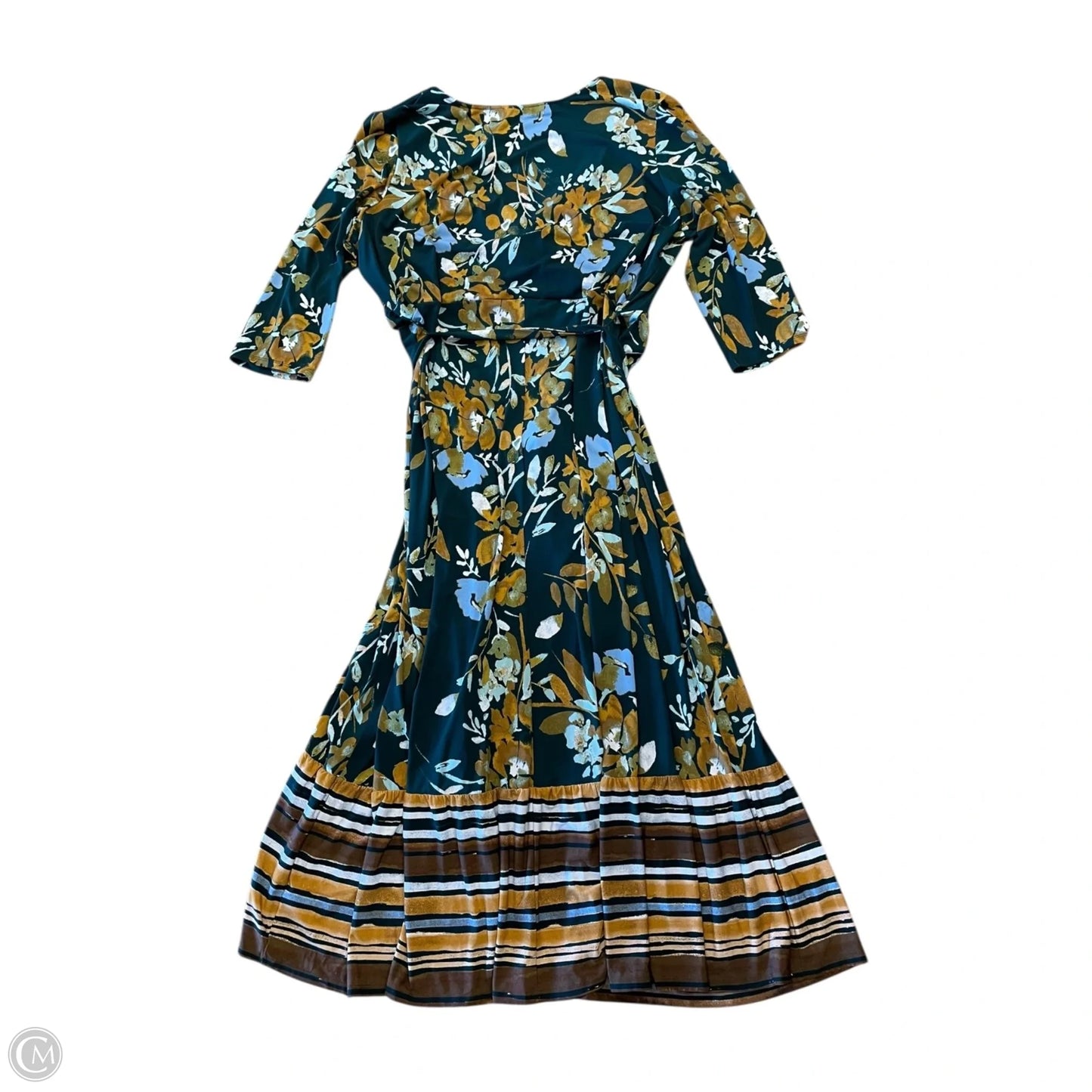 Dress Casual Maxi By Cmc In Multi-colored, Size: 3x