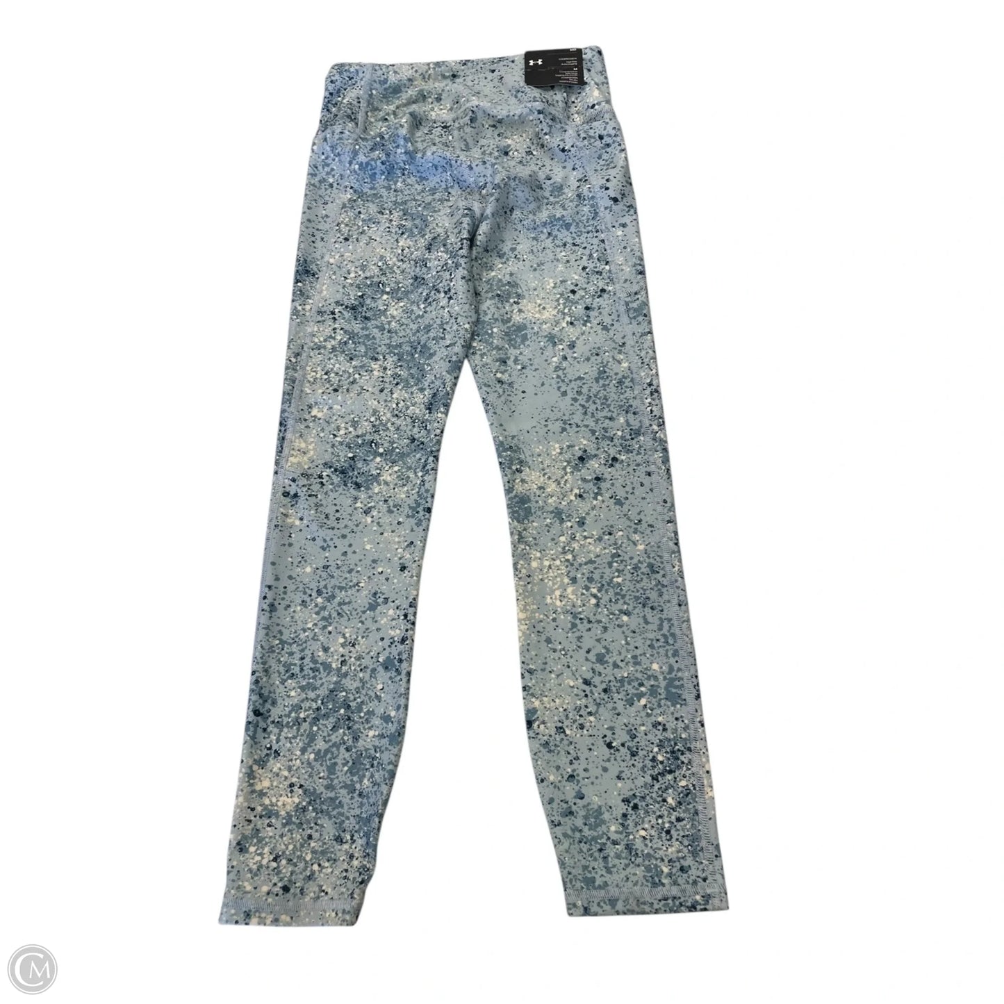 Athletic Capris By Under Armour In Blue, Size: M