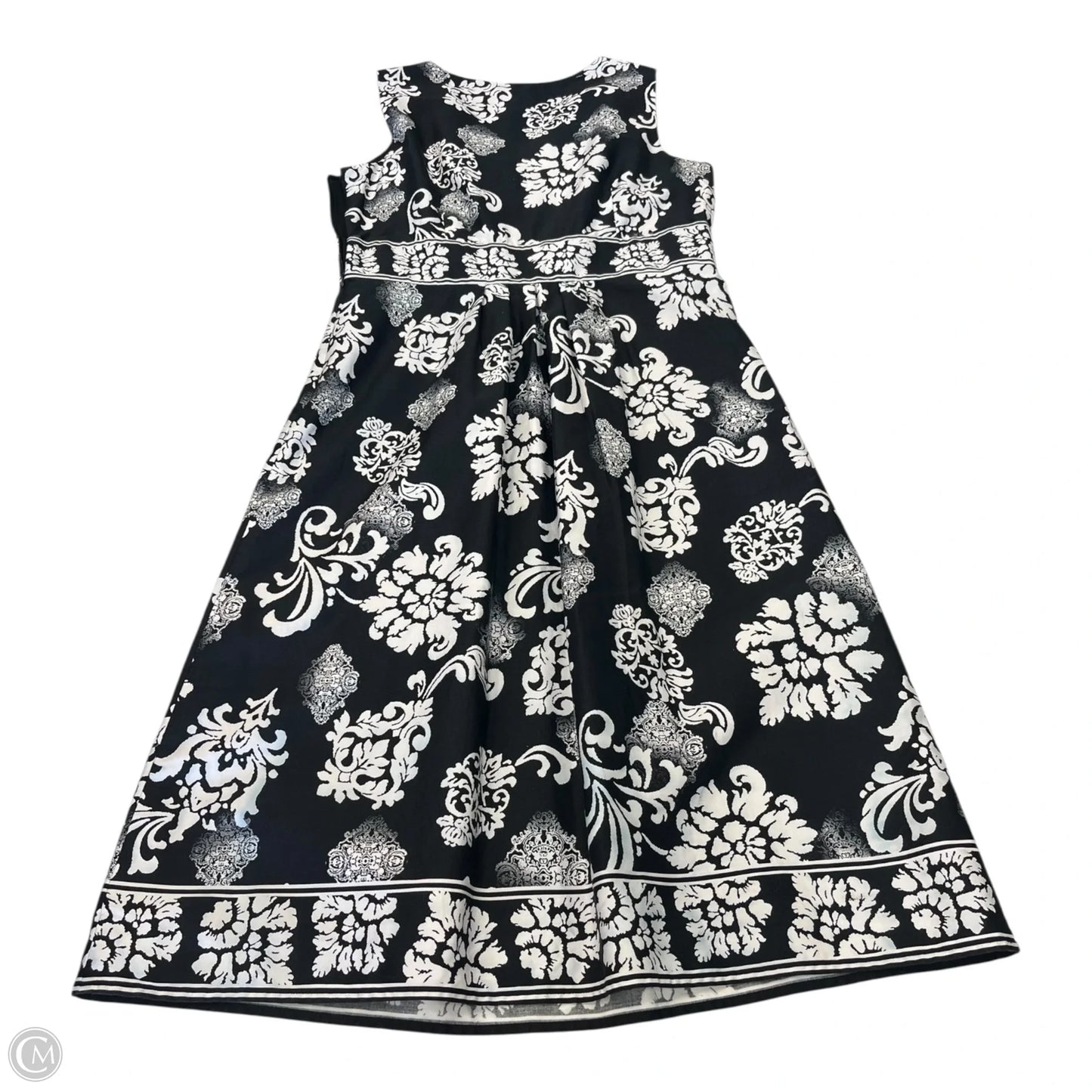 Dress Casual Short By Charter Club In Black White, Size: 8